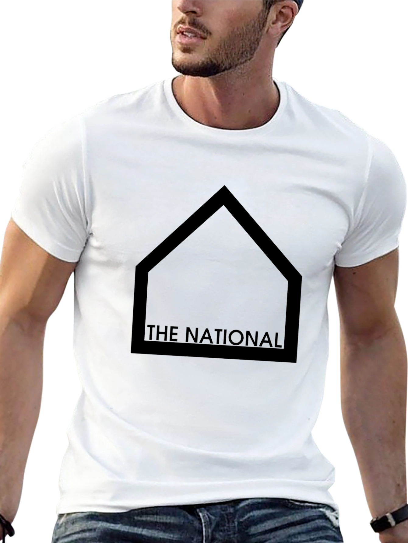 The National Band Logo Black T-Shirt