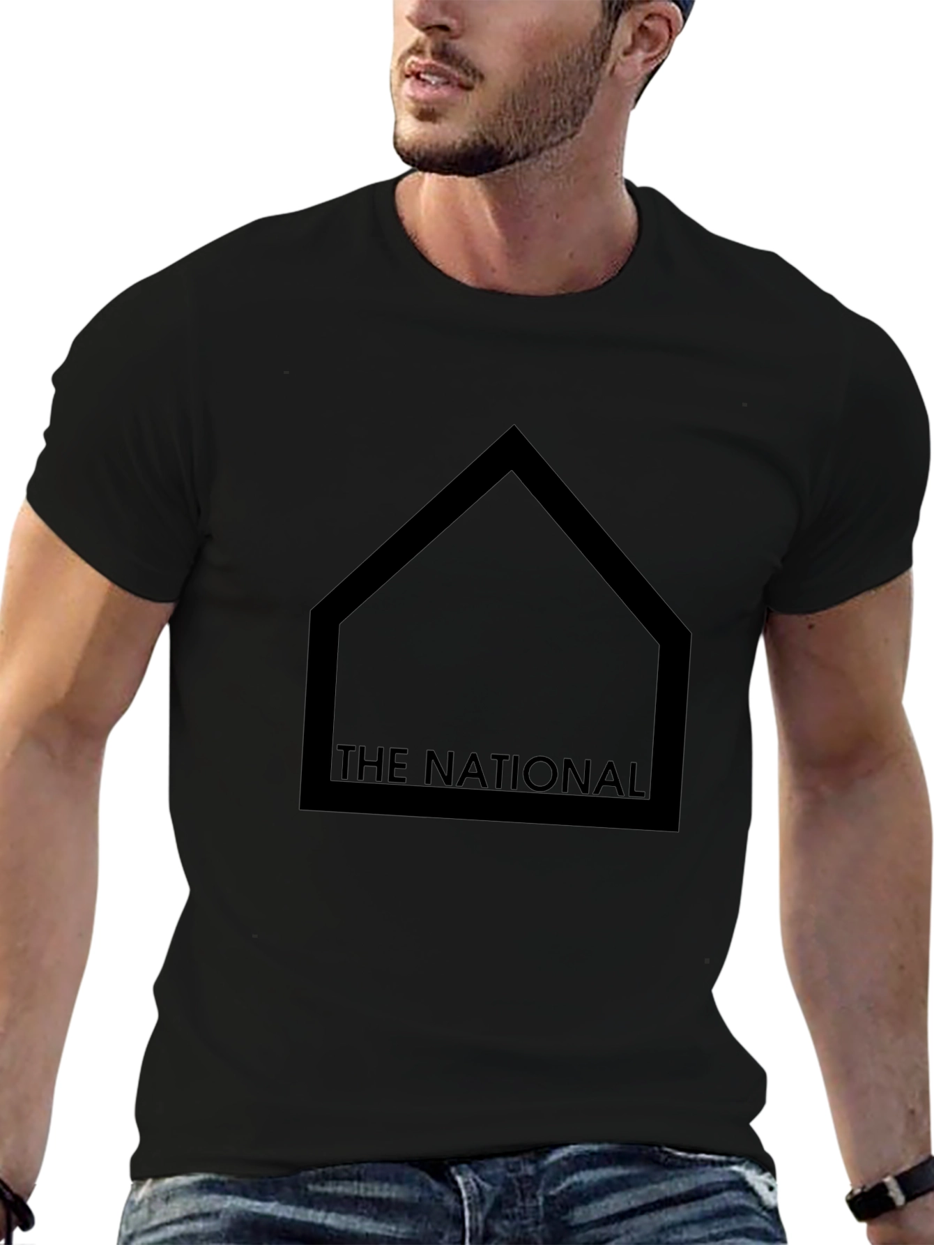 The National Band Logo Black T-Shirt