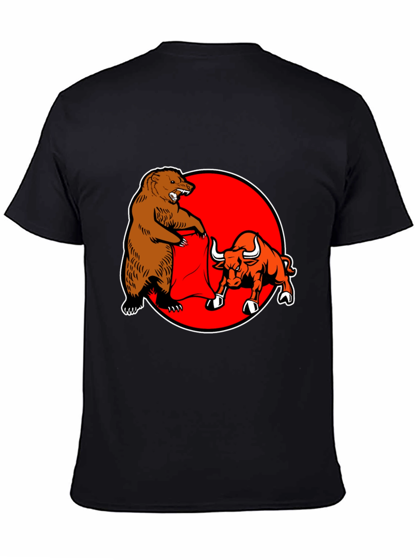 Bull and Bear Fight T-Shirt