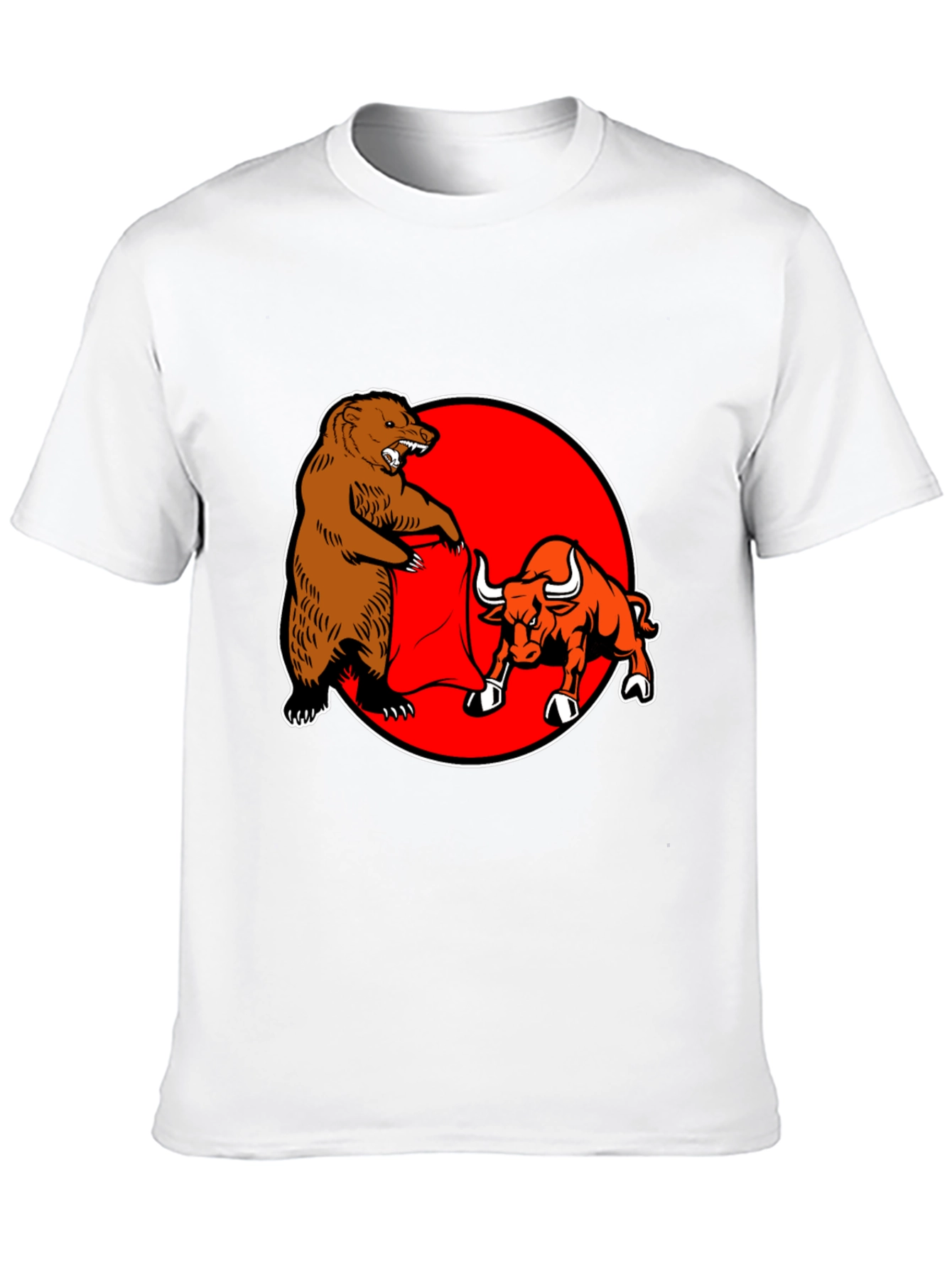 Bull and Bear Fight T-Shirt