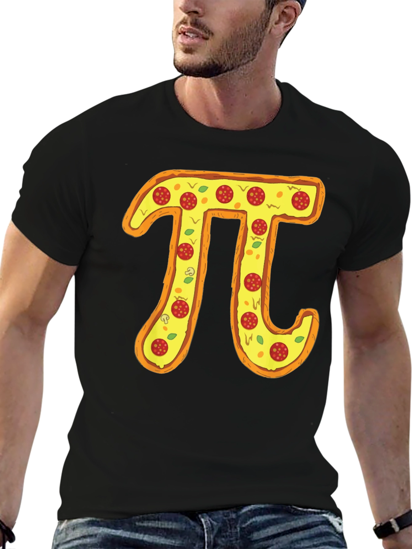 Pizza Pi Graphic Tee - Funny Math Pun Shirt