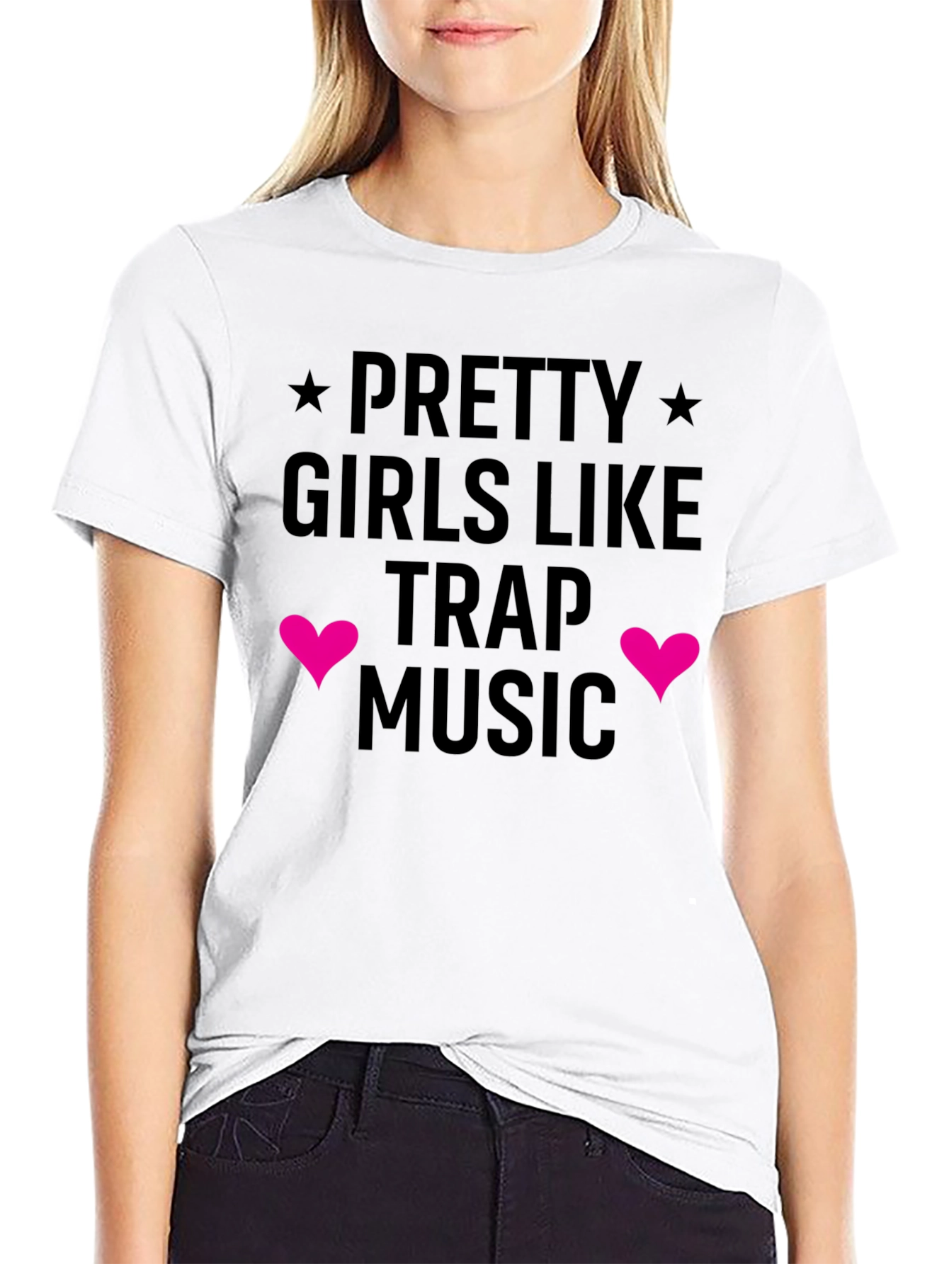 Pretty Girls Like Trap Music Graphic Tee