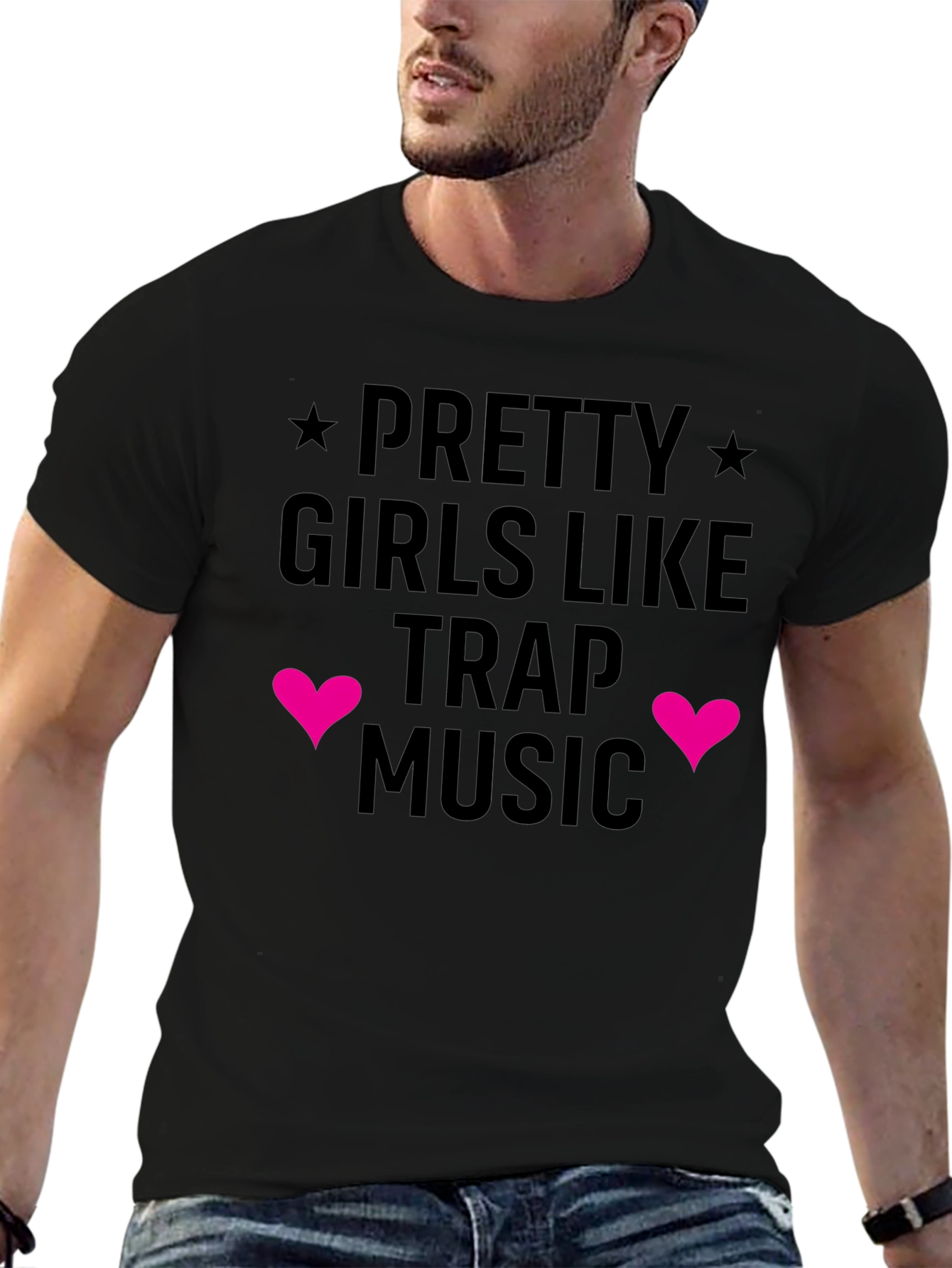 Pretty Girls Like Trap Music Graphic Tee