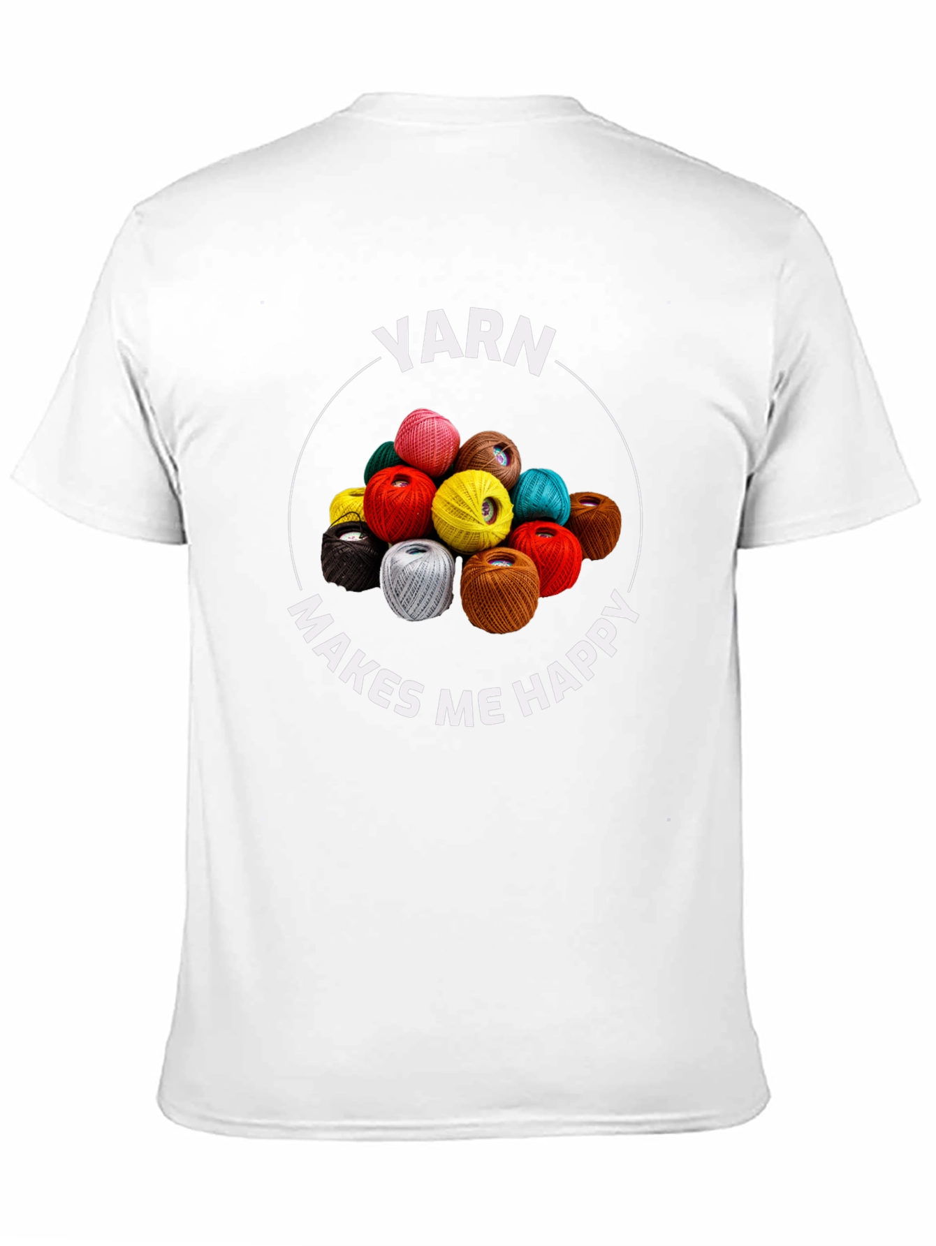 Yarn Makes Me Happy Graphic Tee
