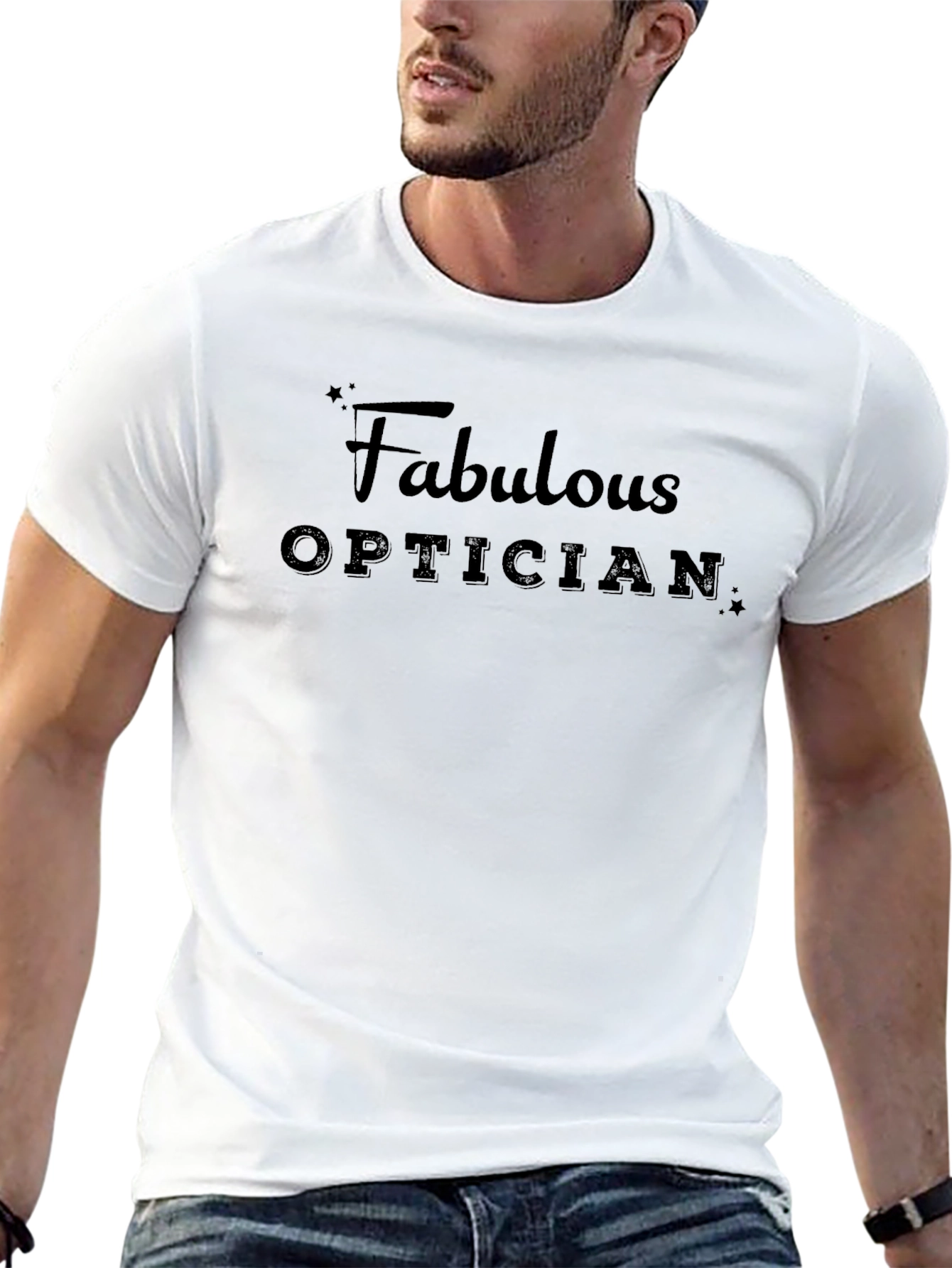 Fabulous Optician T-Shirt - Stylish Job Pride Tee