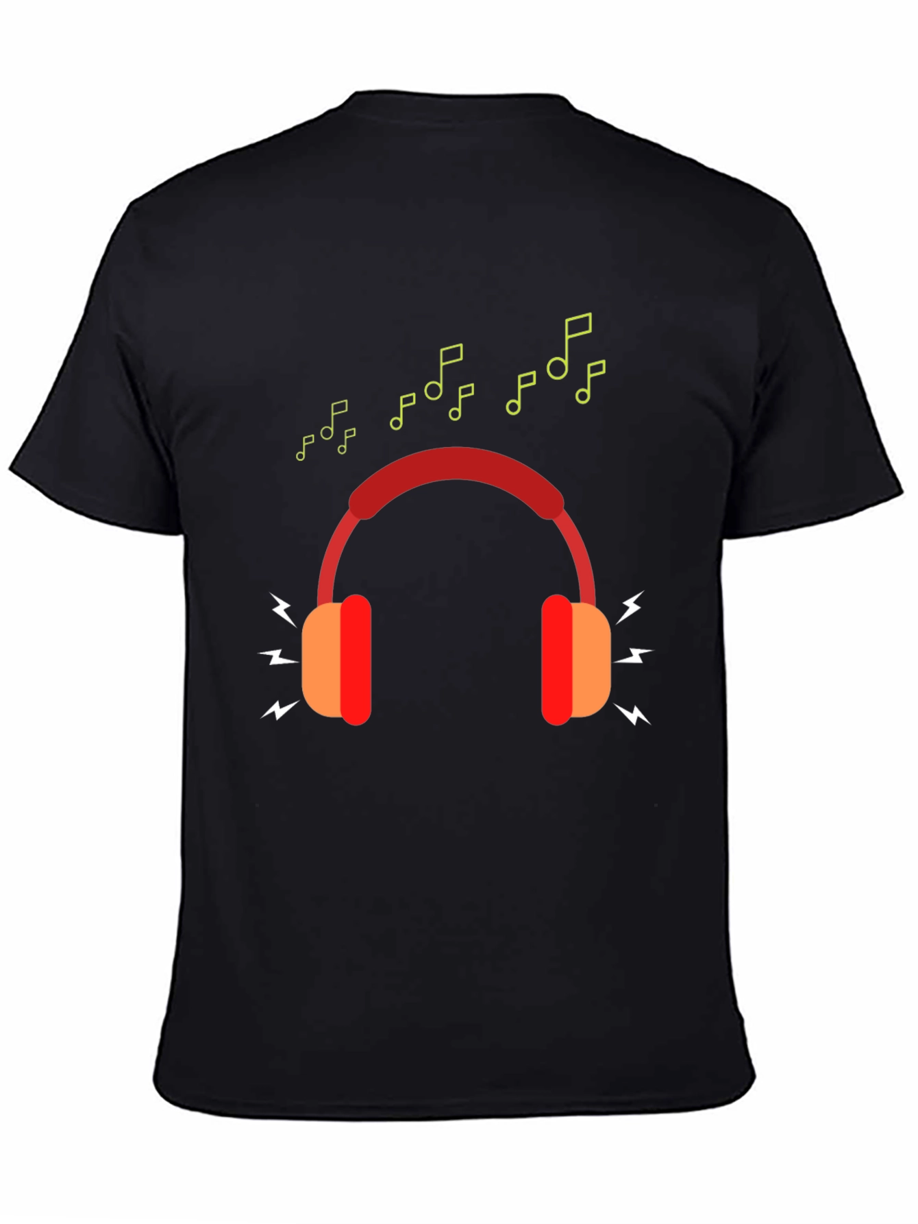 Stylish Music Lovers Graphic T-Shirt
