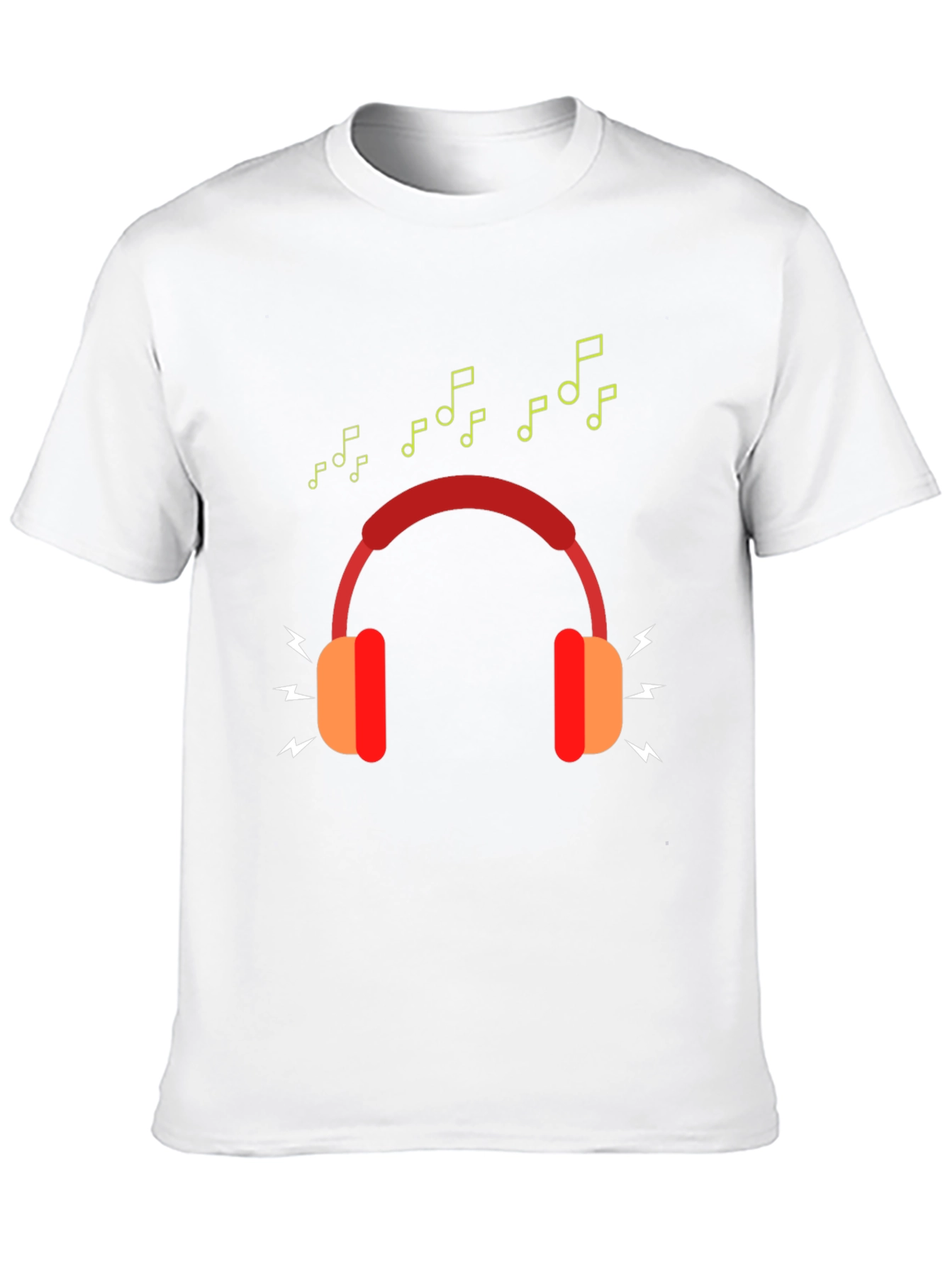 Stylish Music Lovers Graphic T-Shirt