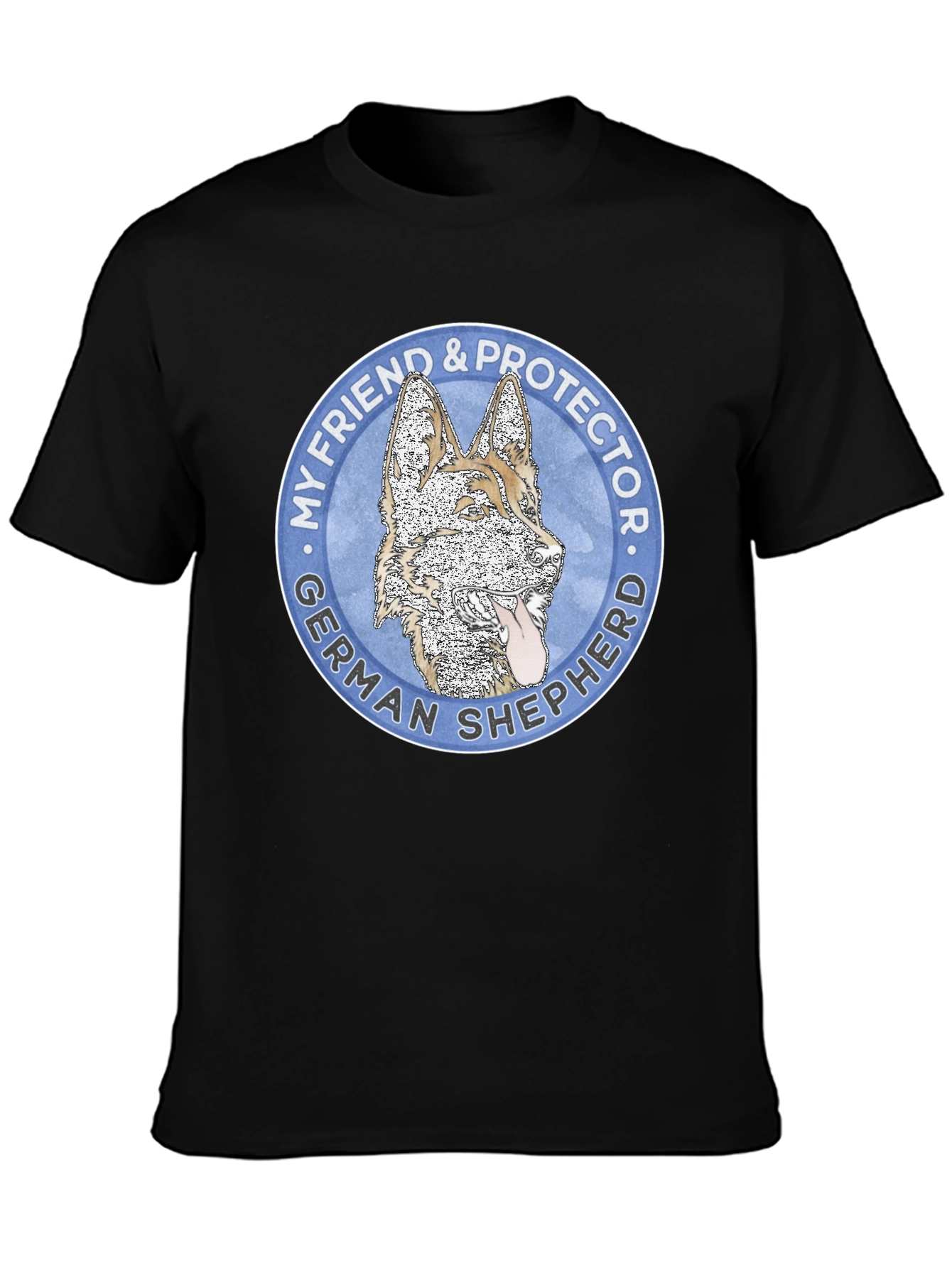 German Shepherd My Friend & Protector T-Shirt