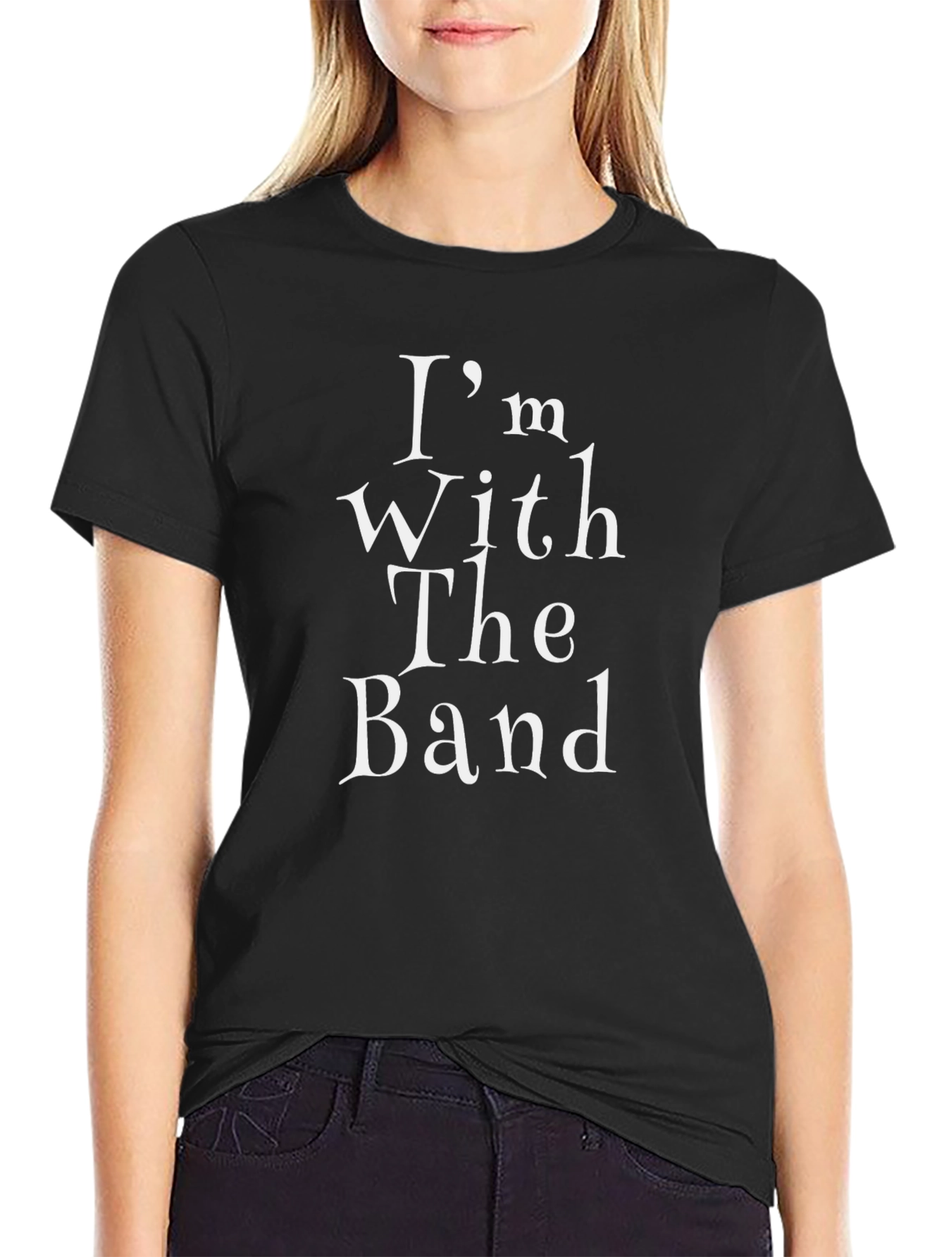 Im With The Band Black T-Shirt
