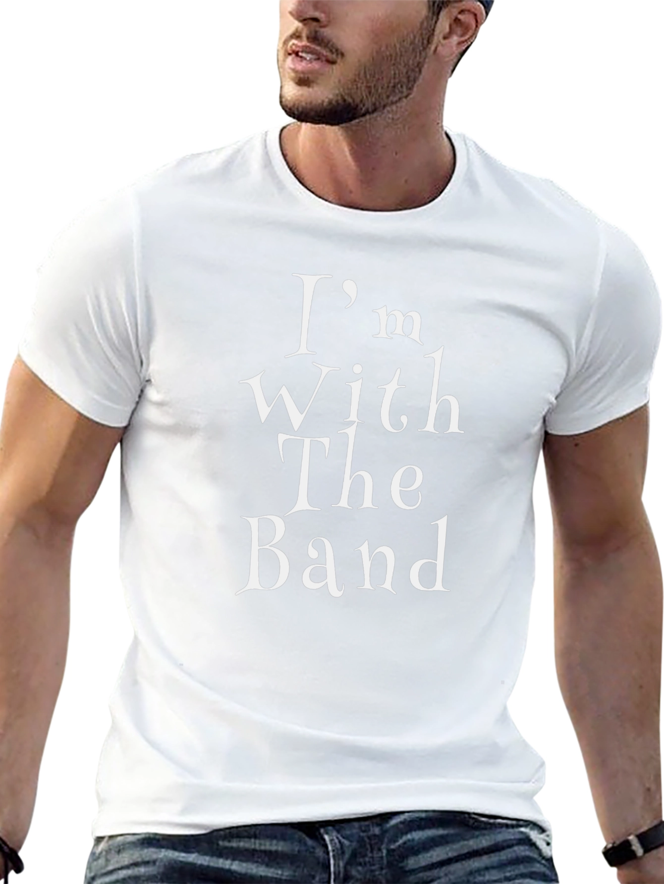 Im With The Band Black T-Shirt