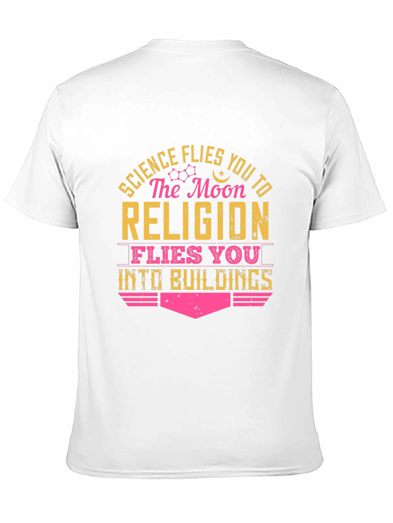 Science vs Religion Graphic Tee