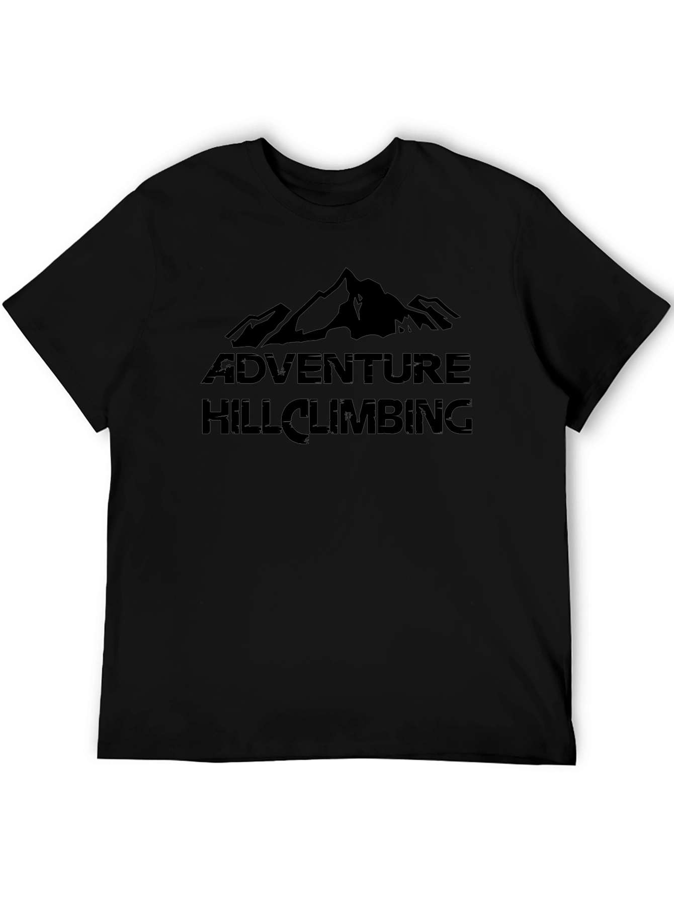 Adventure Hill Climbing T-Shirt - Mountain Graphic Tee