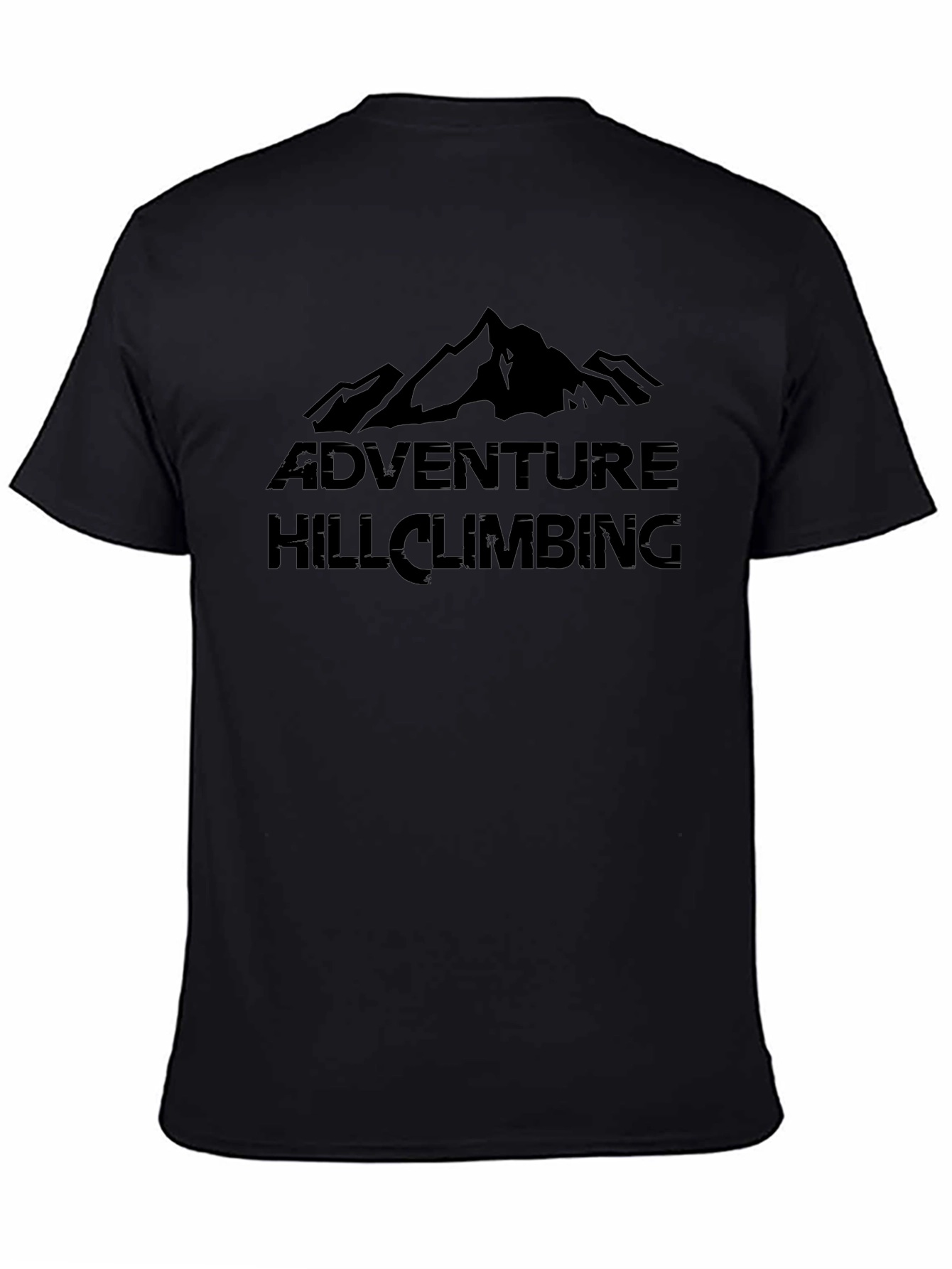 Adventure Hill Climbing T-Shirt - Mountain Graphic Tee