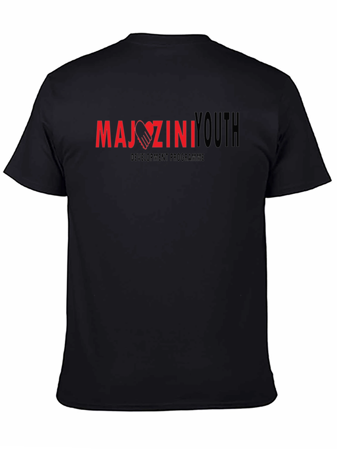 Majozini Youth Development Programme Black T-Shirt