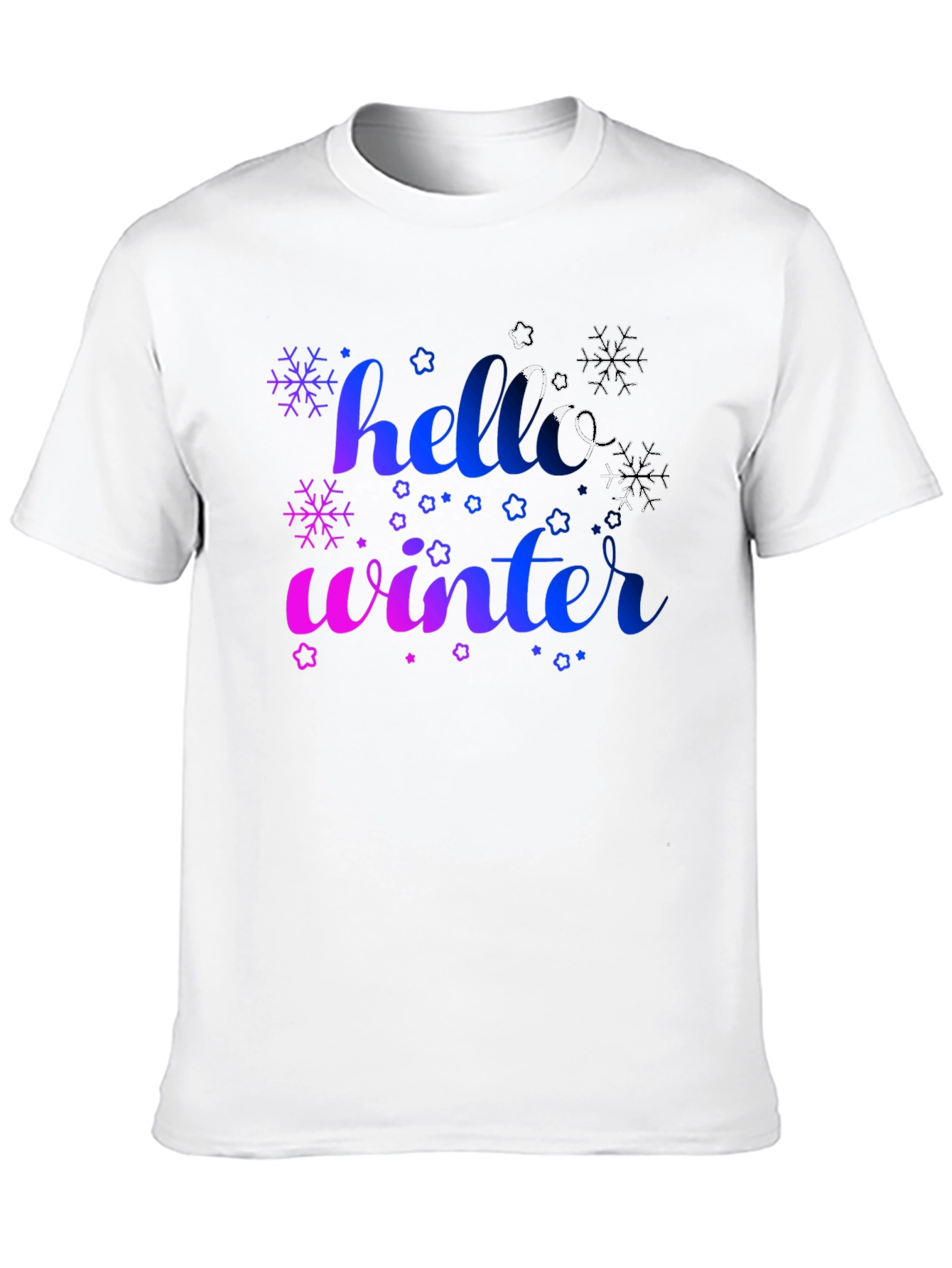 Hello Winter Graphic T-Shirt