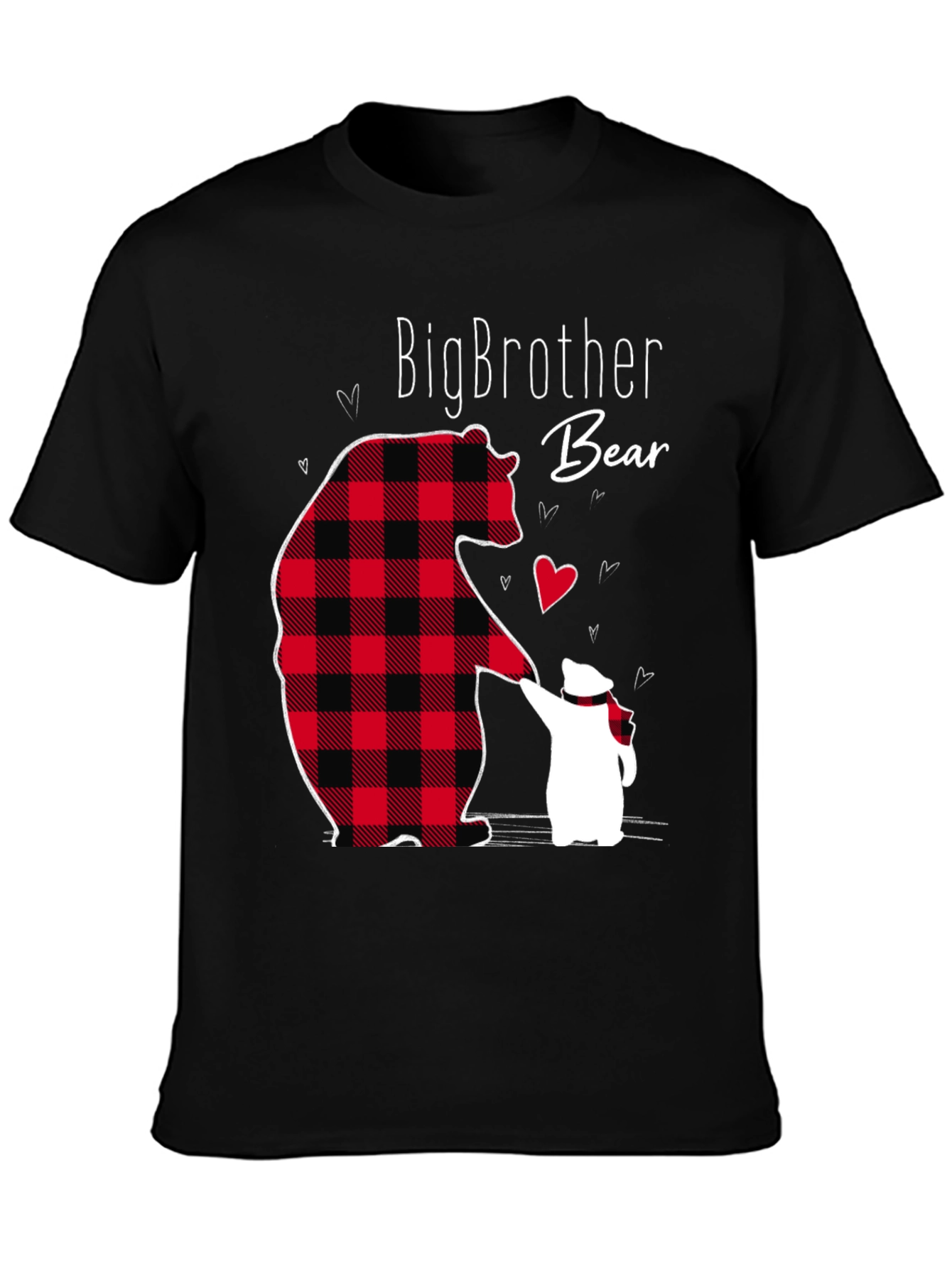 Big Brother Bear T-Shirt - Cute Matching Family Tee
