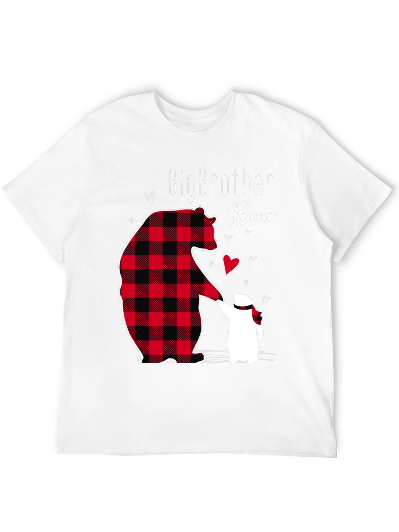 Big Brother Bear T-Shirt - Cute Matching Family Tee