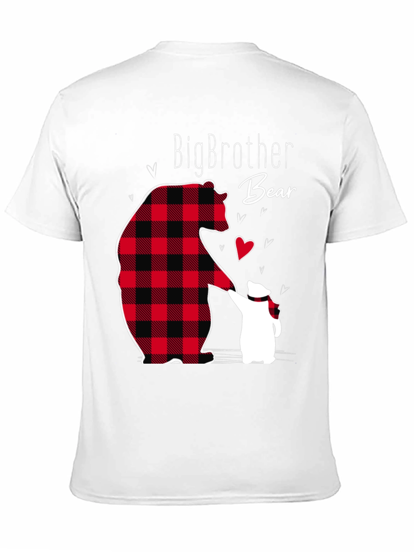 Big Brother Bear T-Shirt - Cute Matching Family Tee