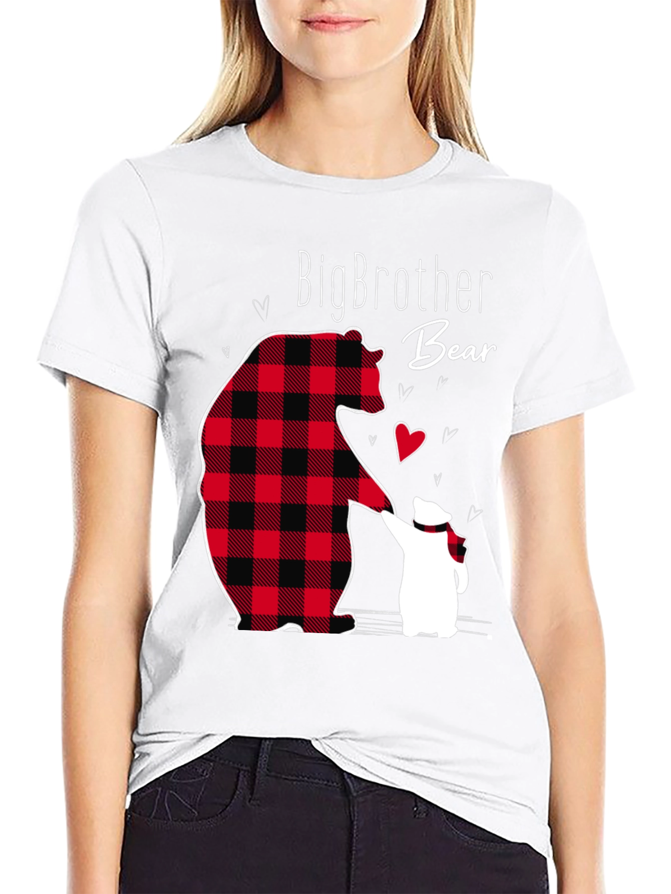 Big Brother Bear T-Shirt - Cute Matching Family Tee