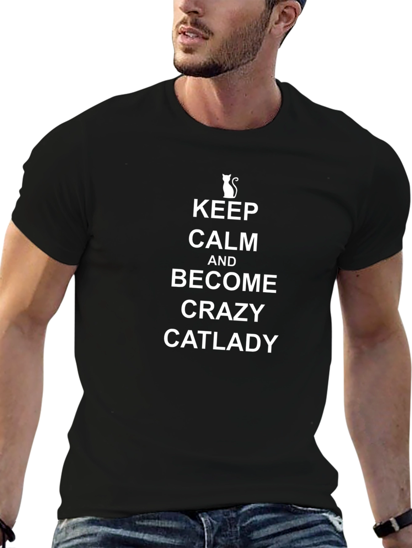 Keep Calm Crazy Catlady T-Shirt
