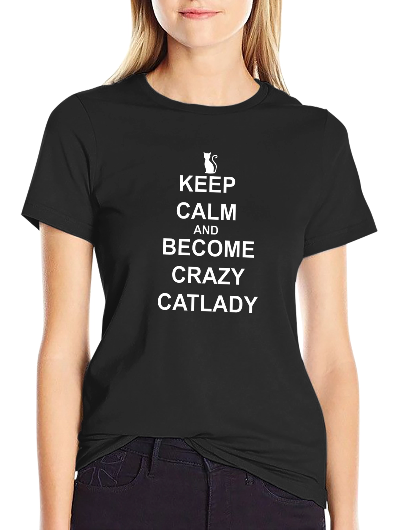 Keep Calm Crazy Catlady T-Shirt