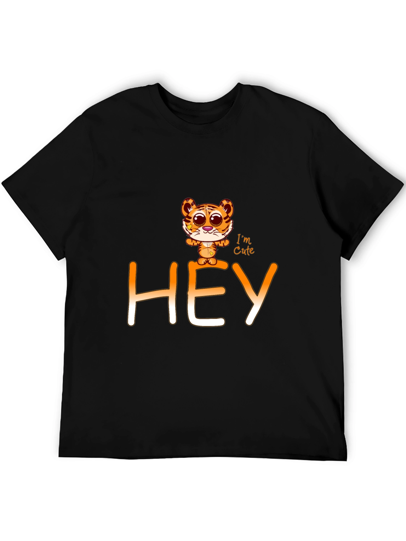 Cute Tiger Graphic Tee - HEY Im Cute