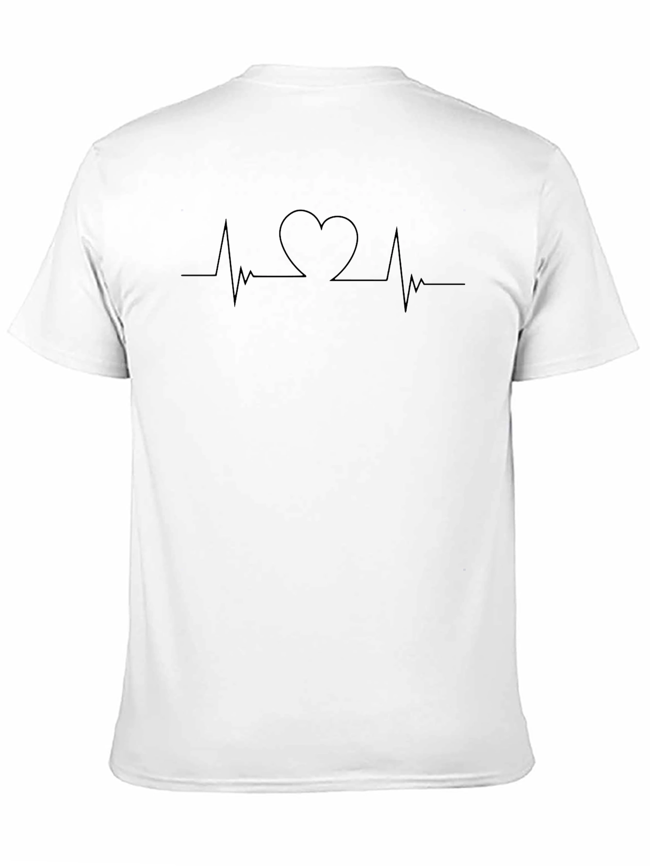 Heartbeat Graphic Tee - Classic Style