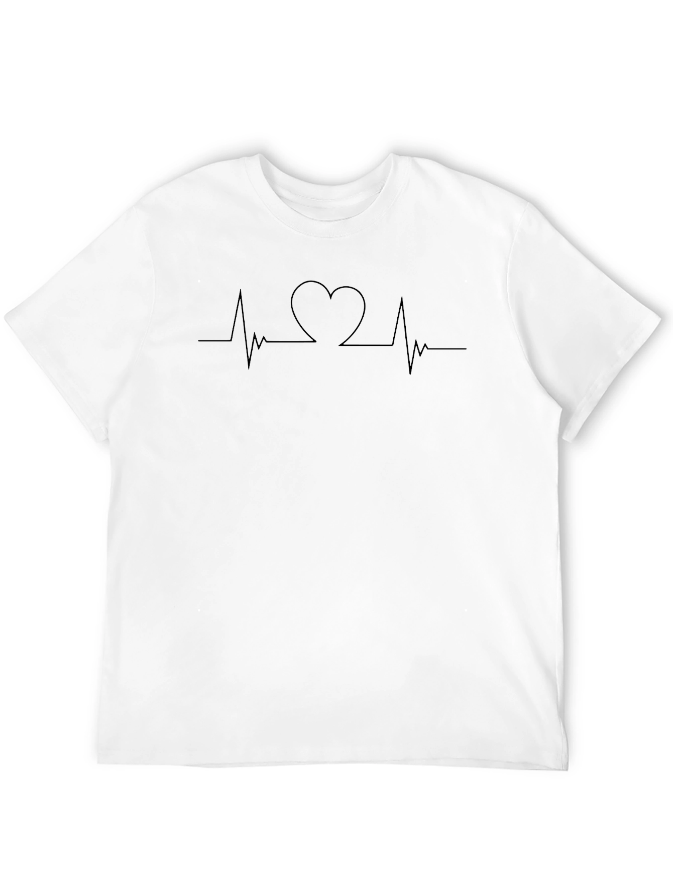 Heartbeat Graphic Tee - Classic Style