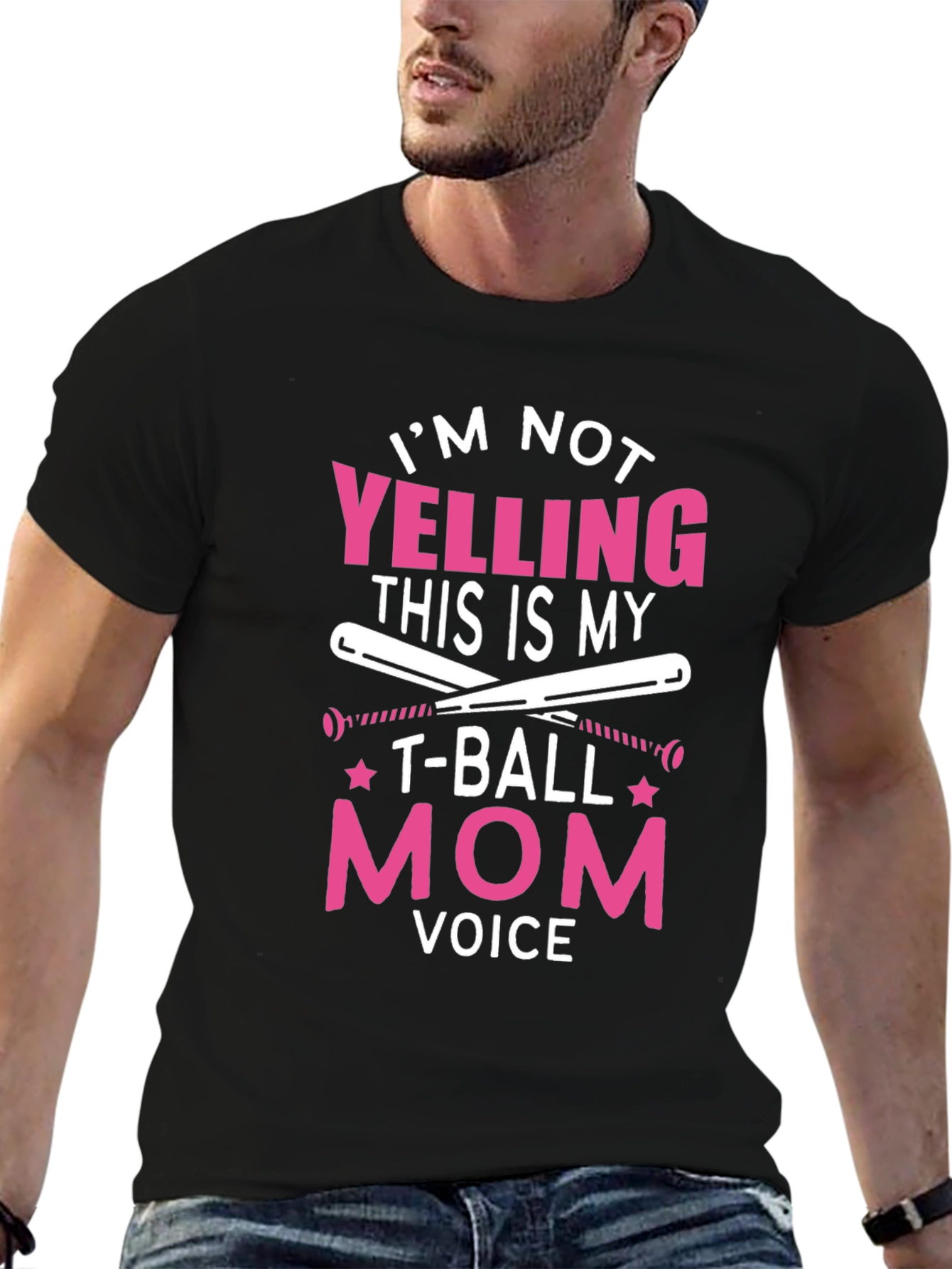 T-Ball Mom Voice Graphic Tee