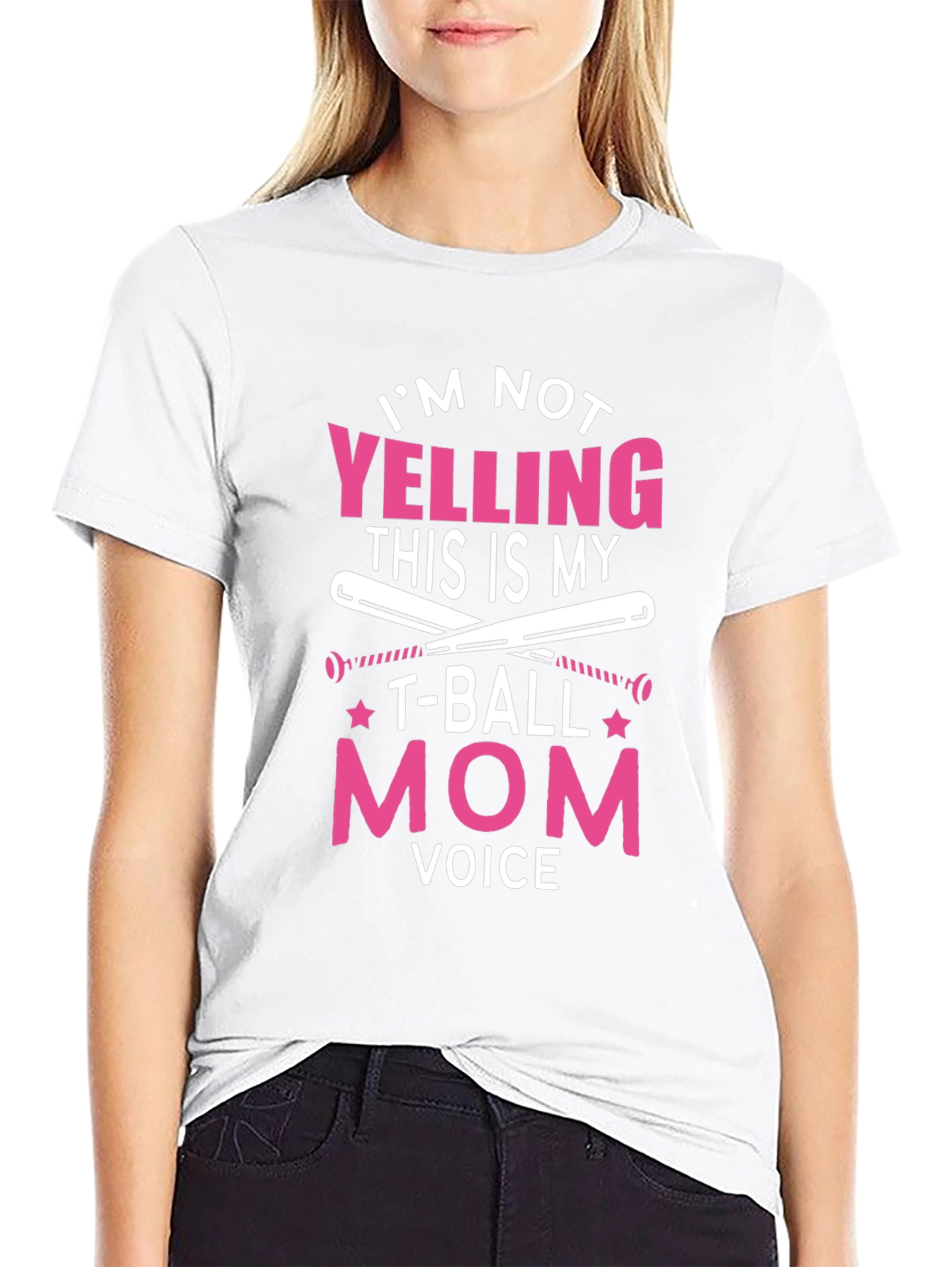 T-Ball Mom Voice Graphic Tee