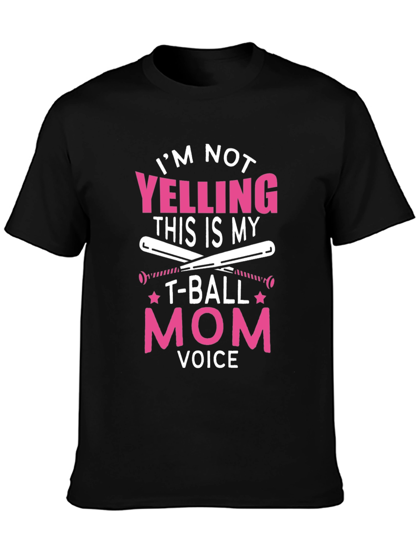 T-Ball Mom Voice Graphic Tee