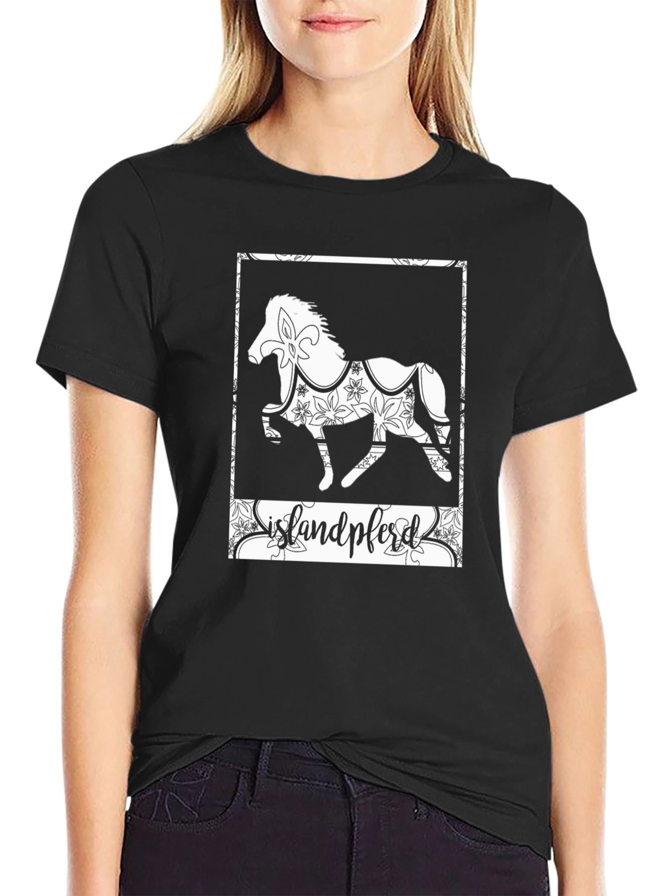 Islandpferd Horse Graphic Tee