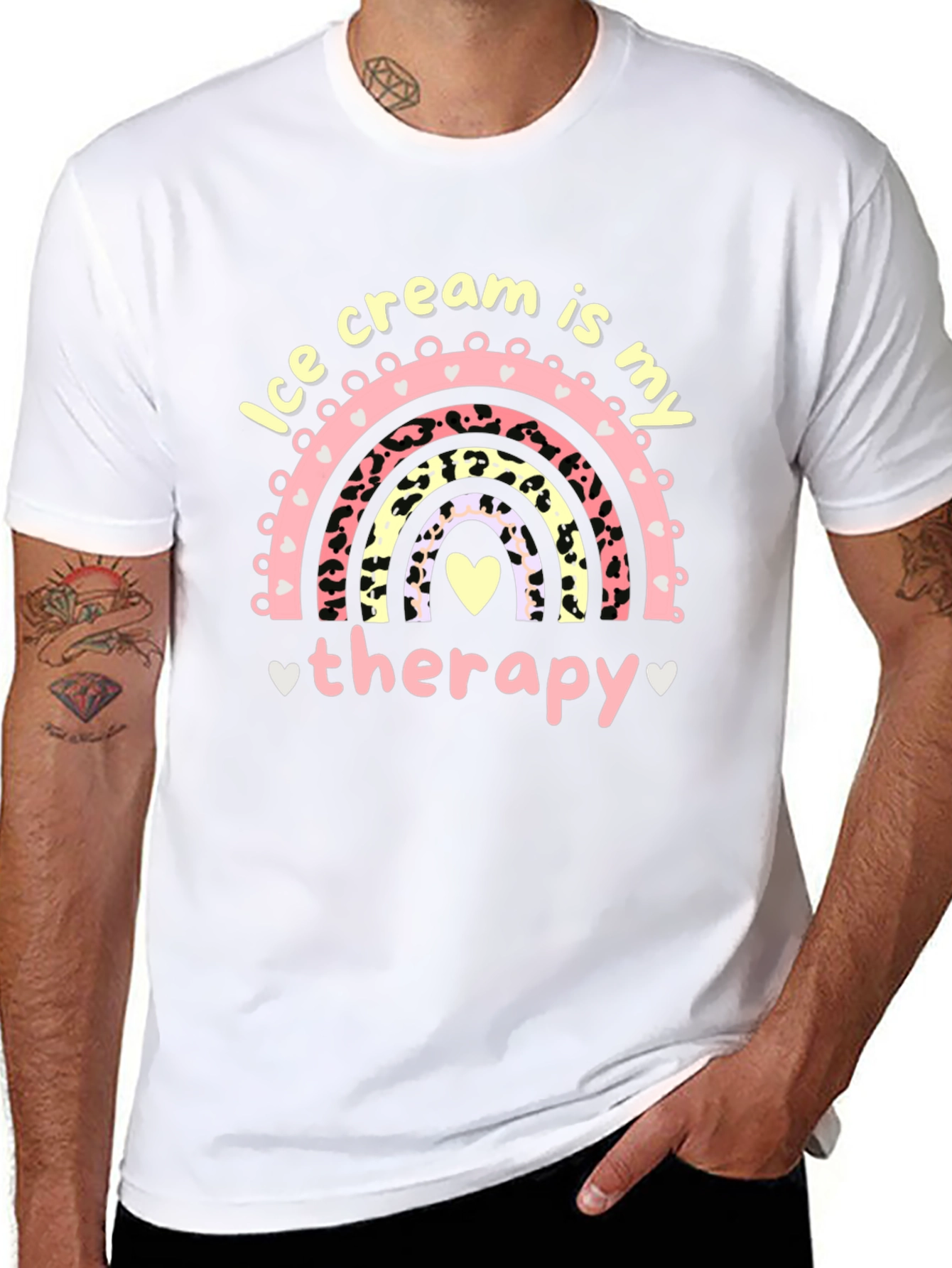 Ice Cream Therapy Graphic Tee