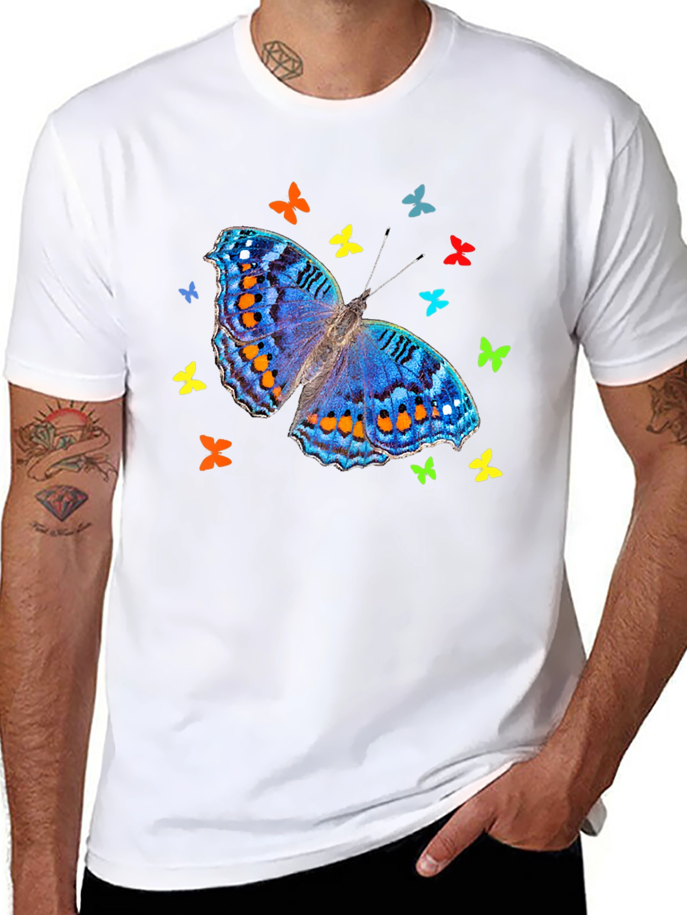Butterfly Graphic T-Shirt