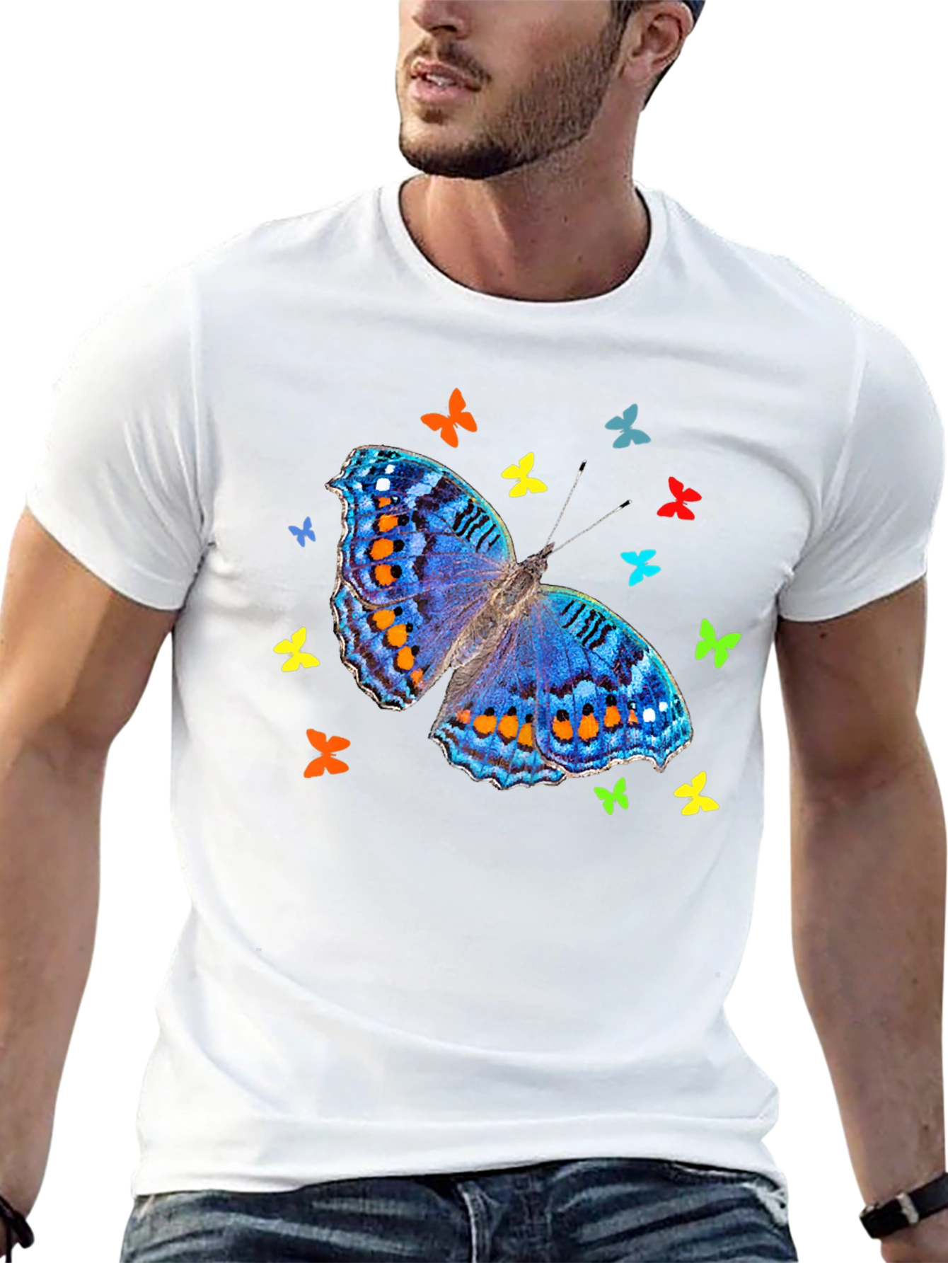 Butterfly Graphic T-Shirt