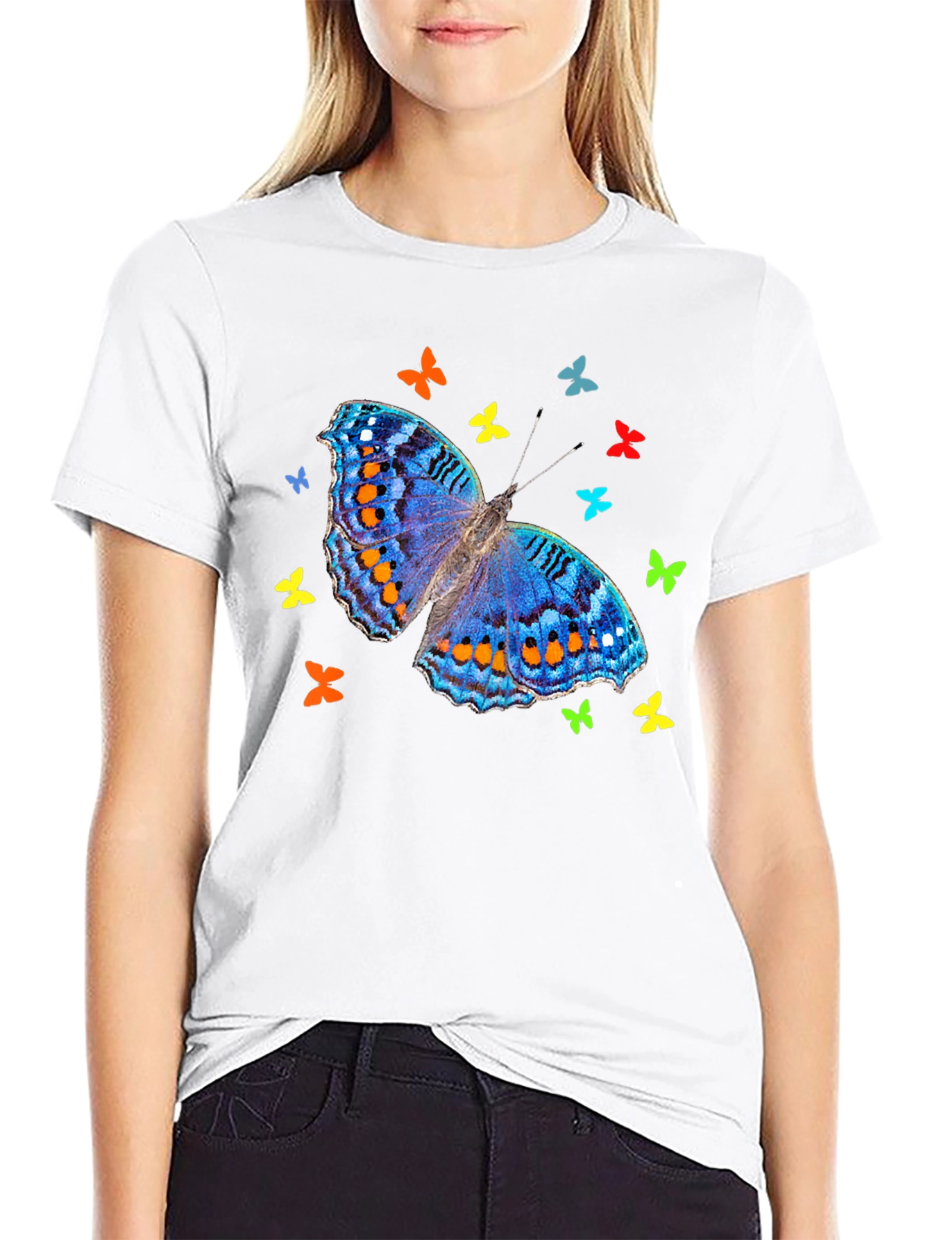 Butterfly Graphic T-Shirt