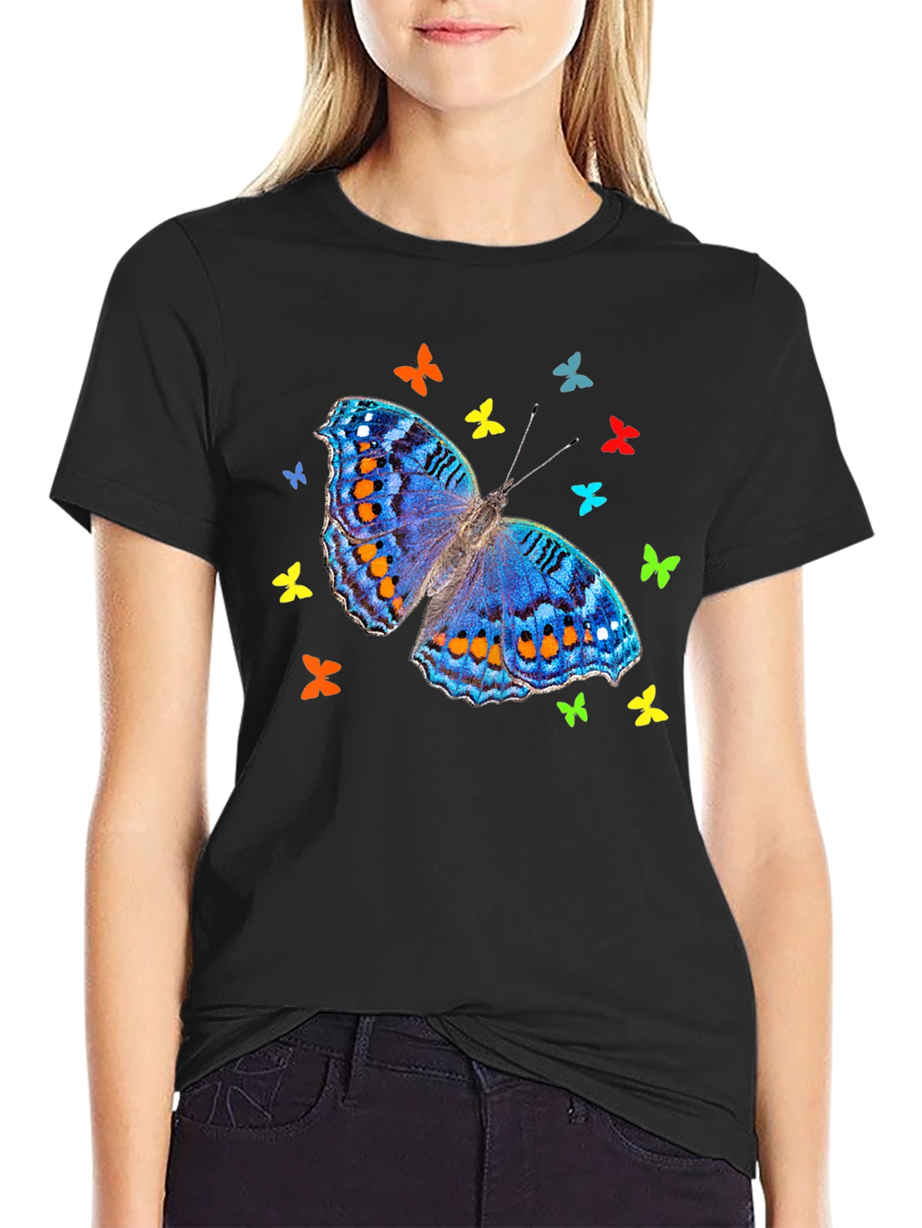 Butterfly Graphic T-Shirt
