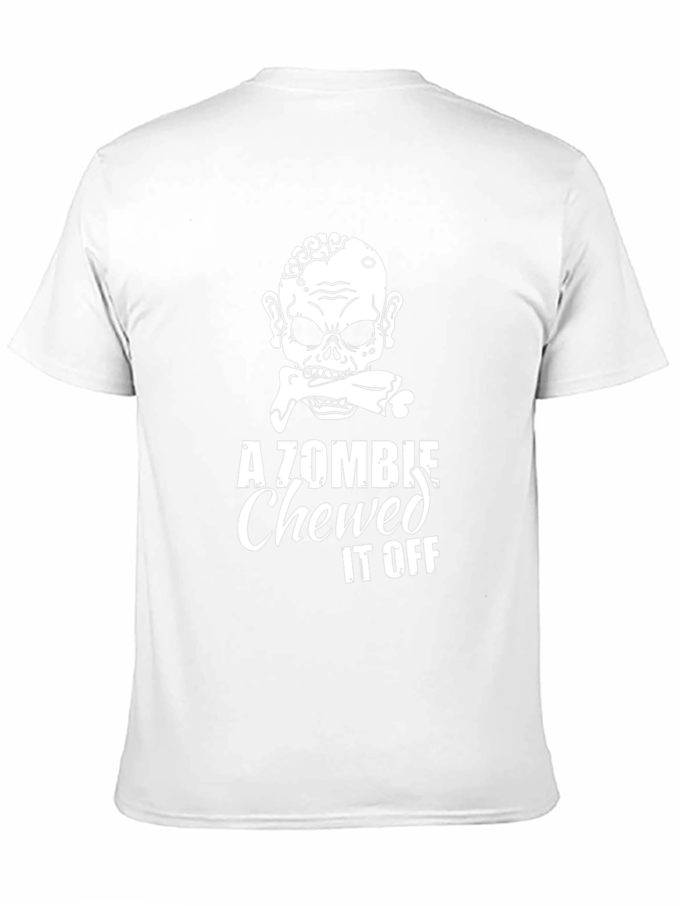 Zombie Chewed It Off Graphic T-Shirt