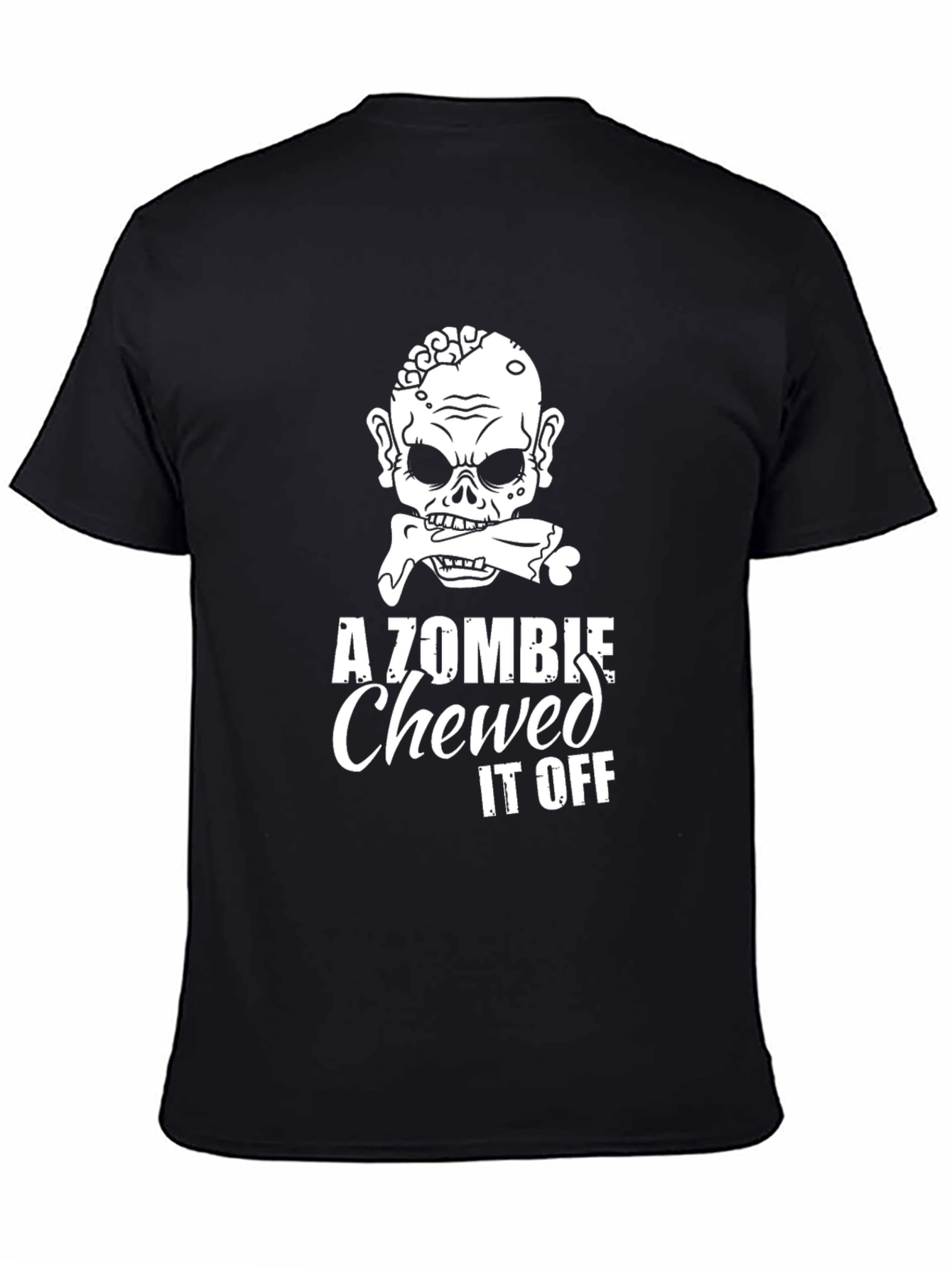 Zombie Chewed It Off Graphic T-Shirt