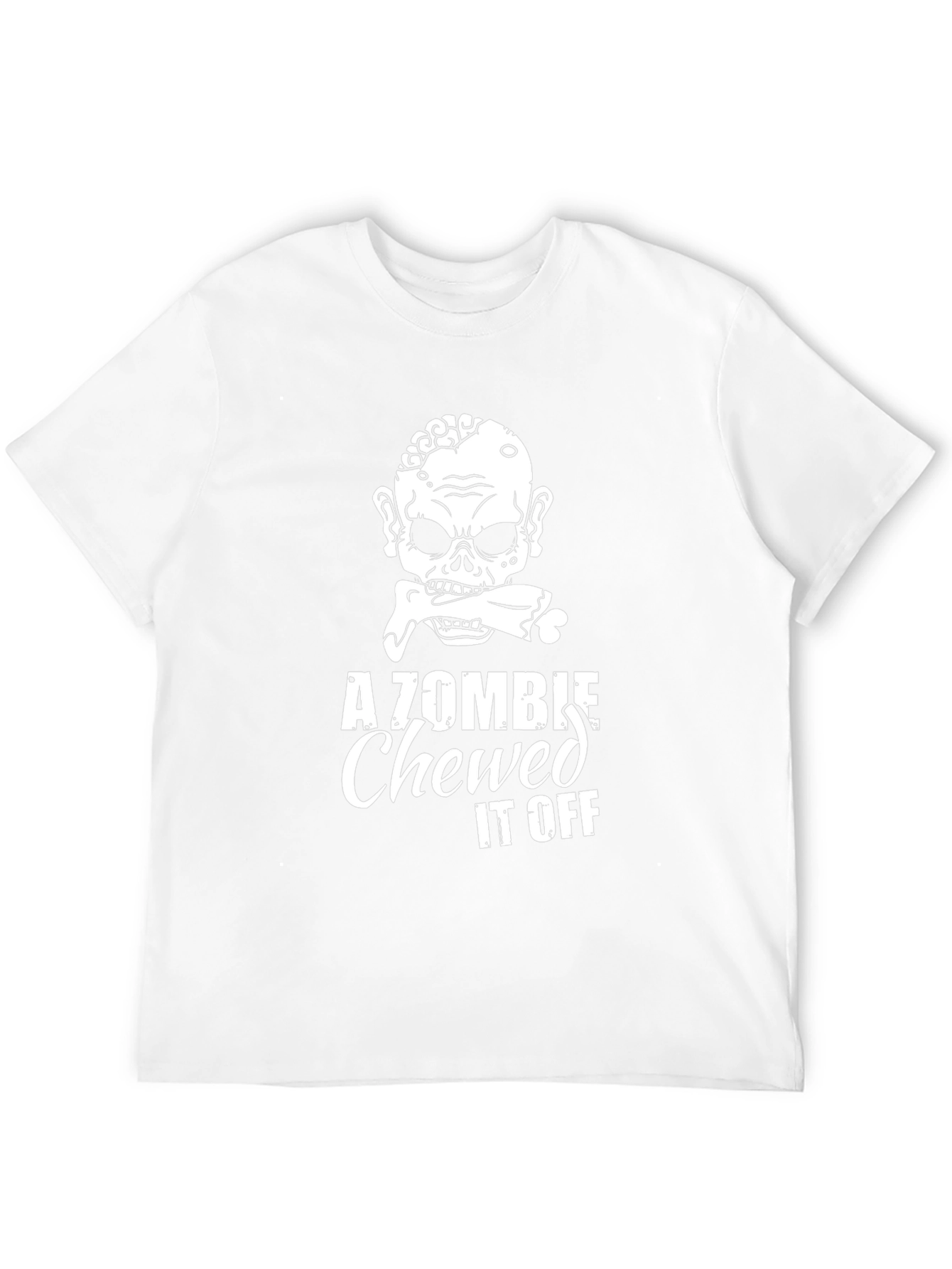 Zombie Chewed It Off Graphic T-Shirt