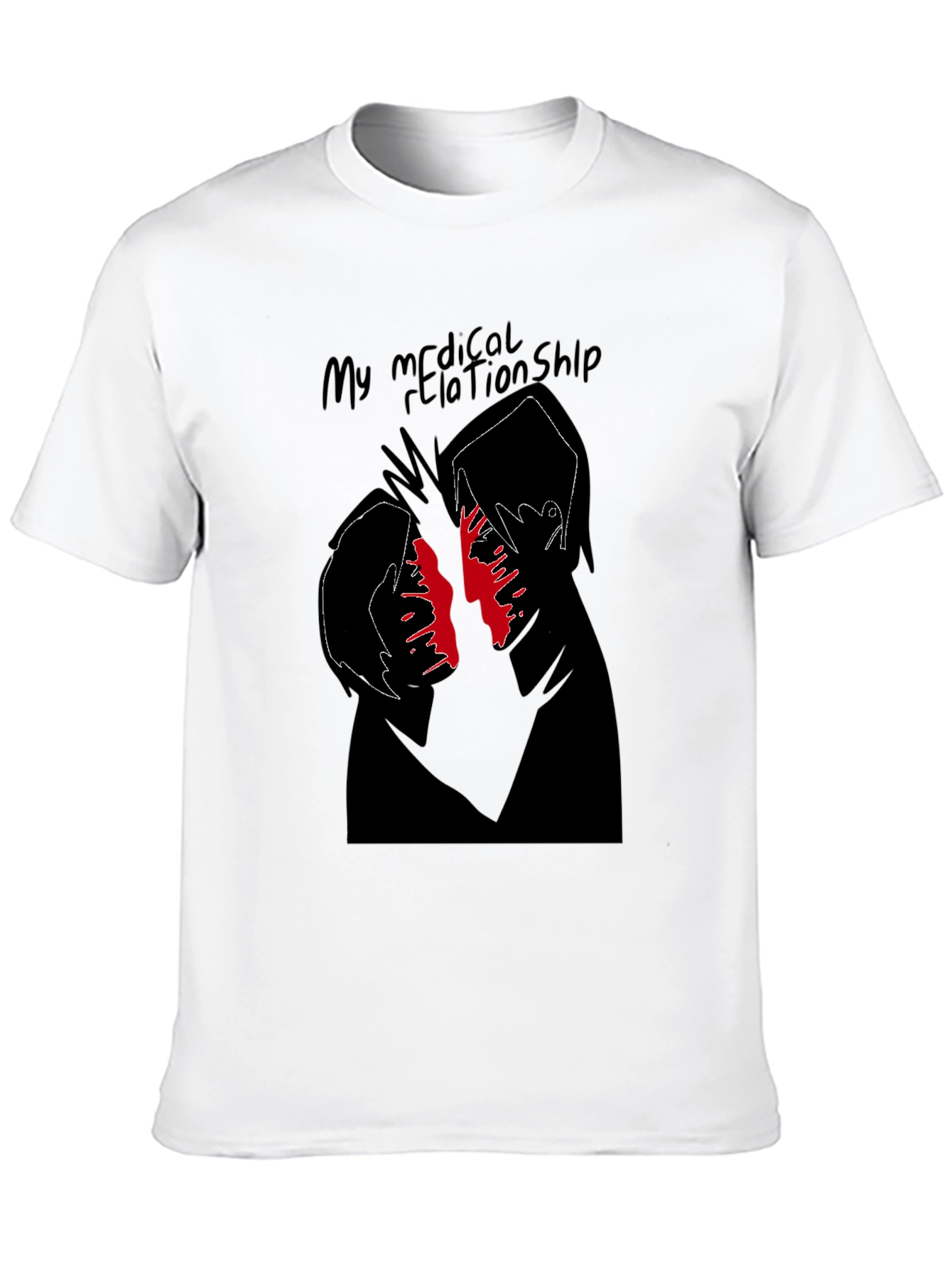 My Medical Relationship Black Graphic Tee