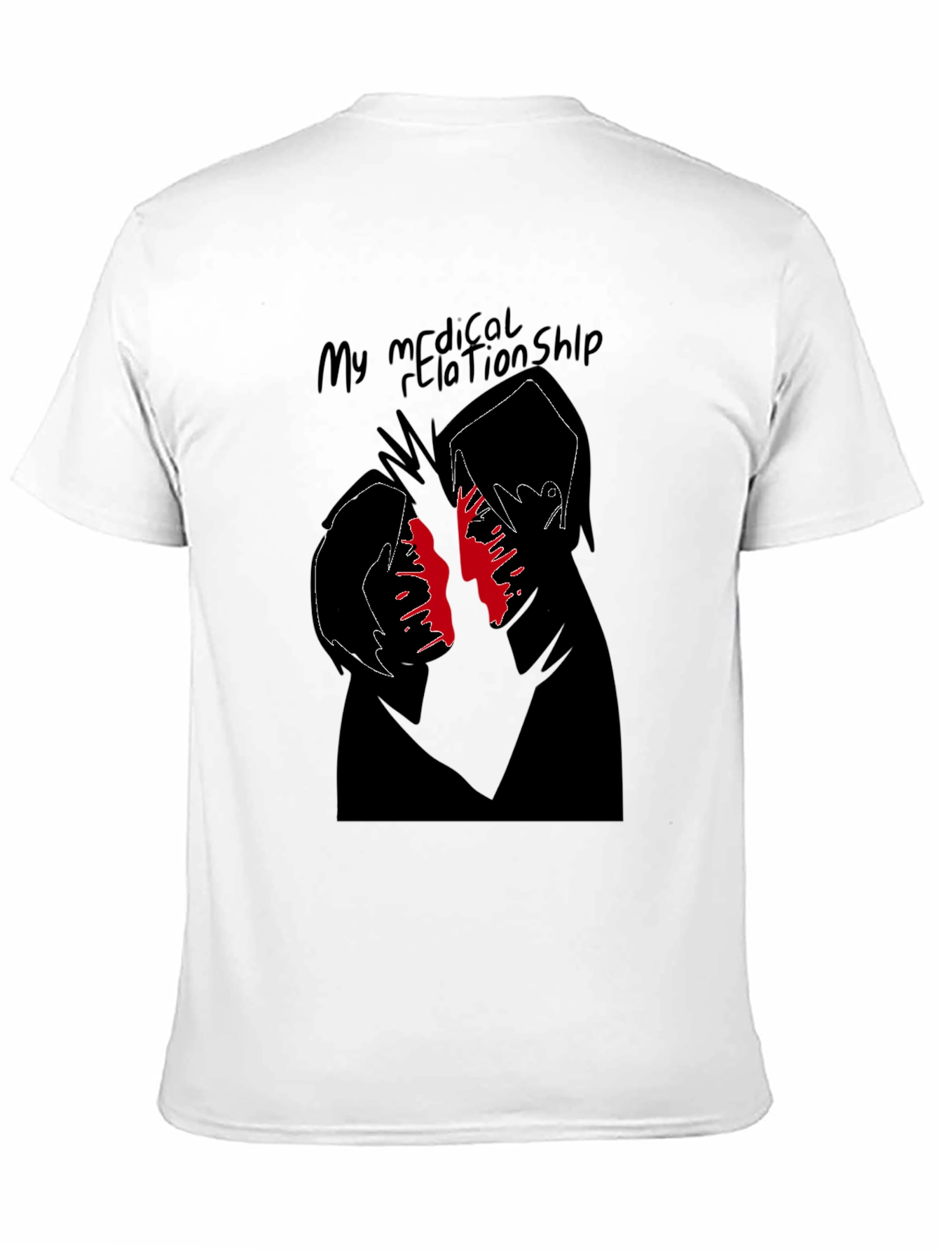 My Medical Relationship Black Graphic Tee
