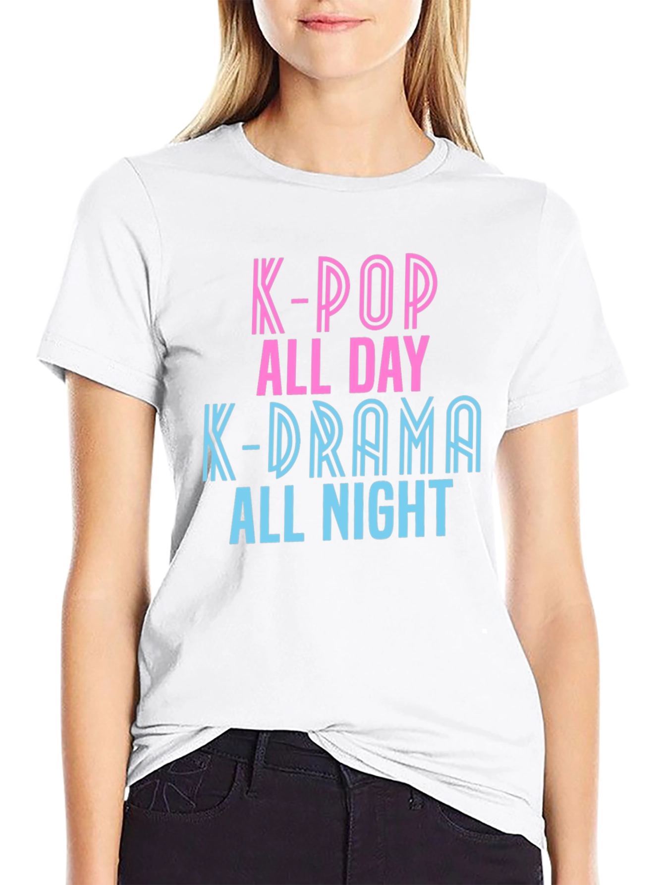 K-Pop & K-Drama All Day/Night T-Shirt