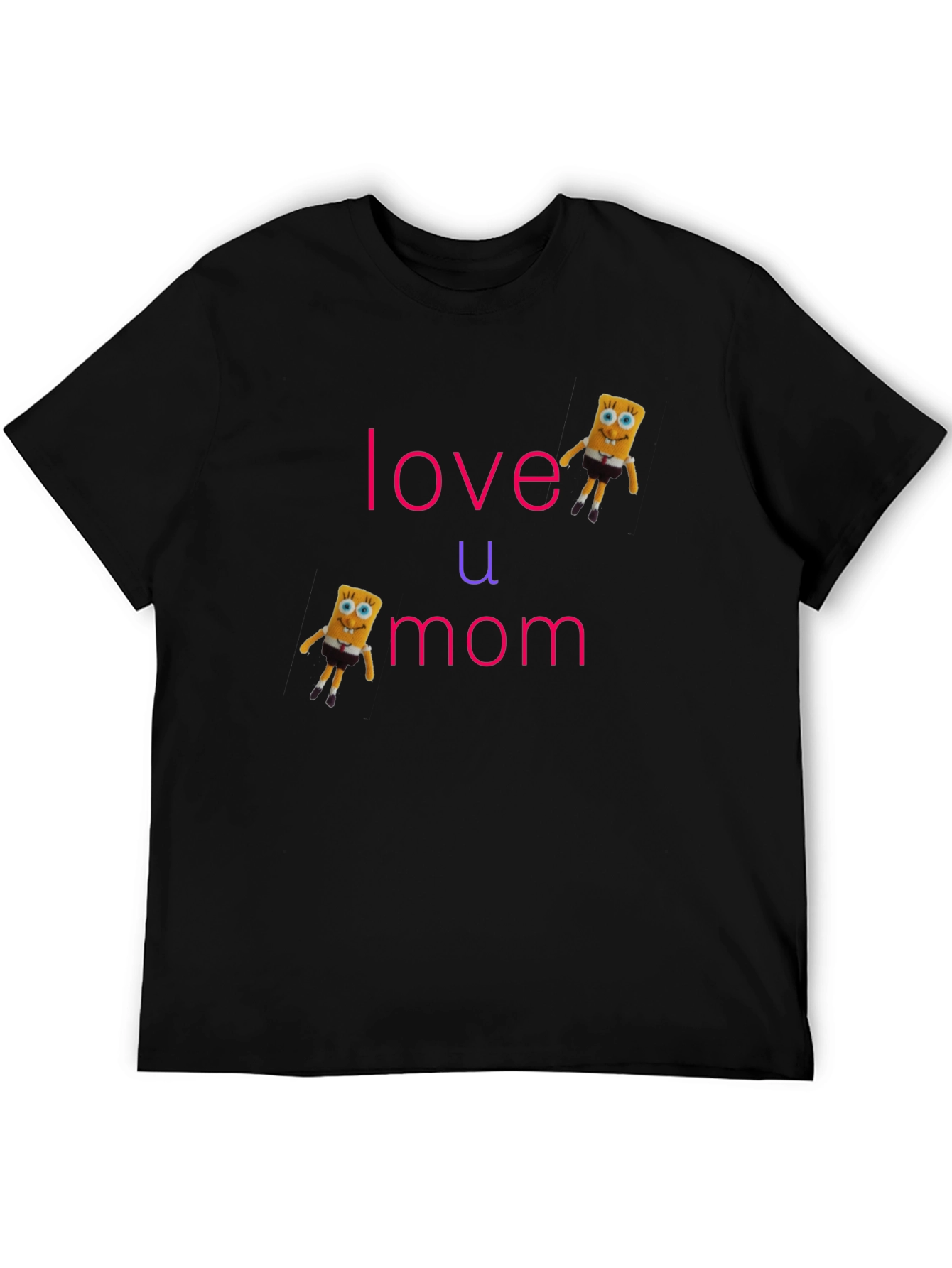 Love You Mom T-Shirt - Spongebob Edition