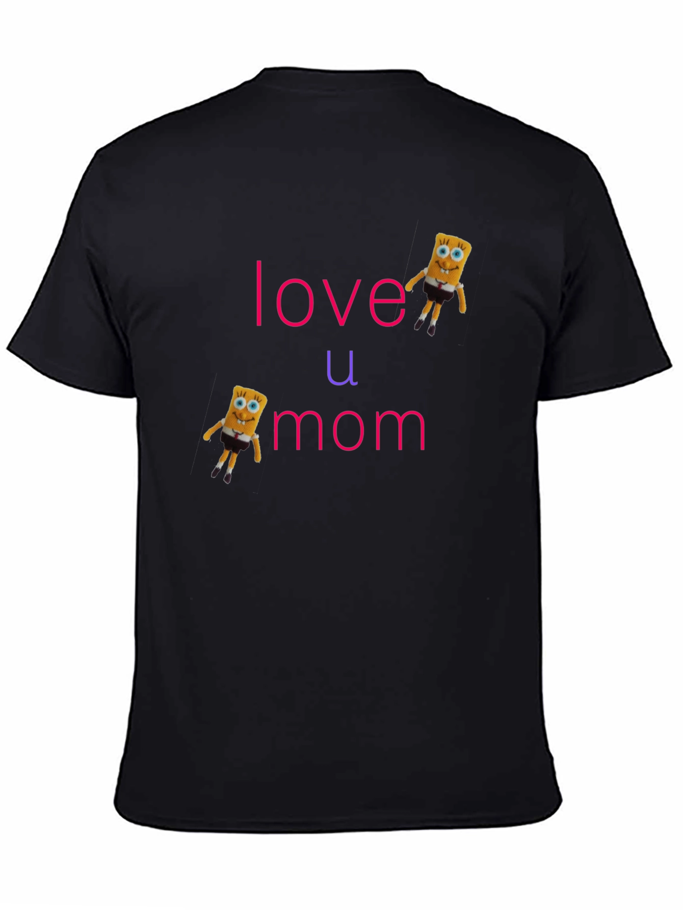 Love You Mom T-Shirt - Spongebob Edition