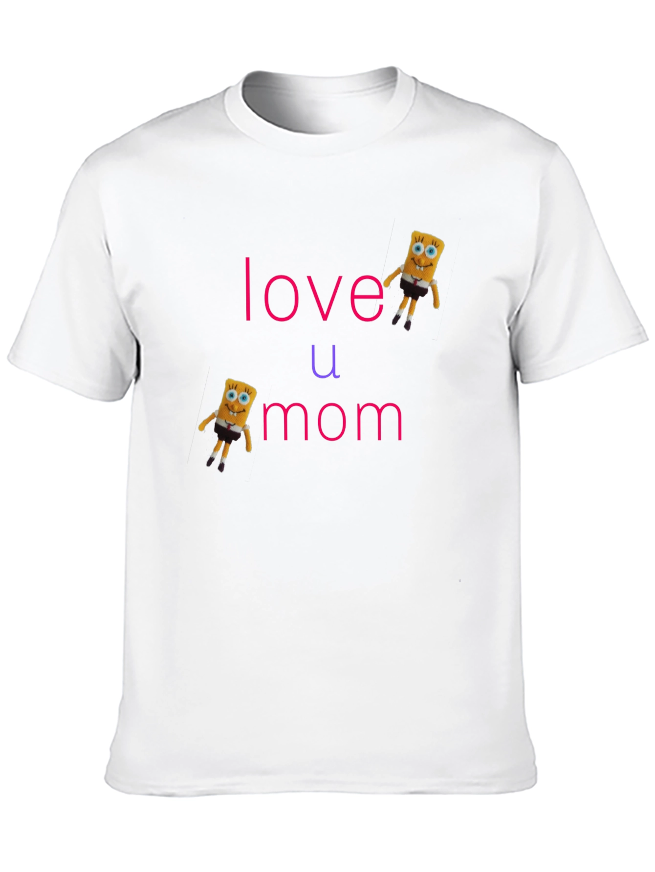 Love You Mom T-Shirt - Spongebob Edition
