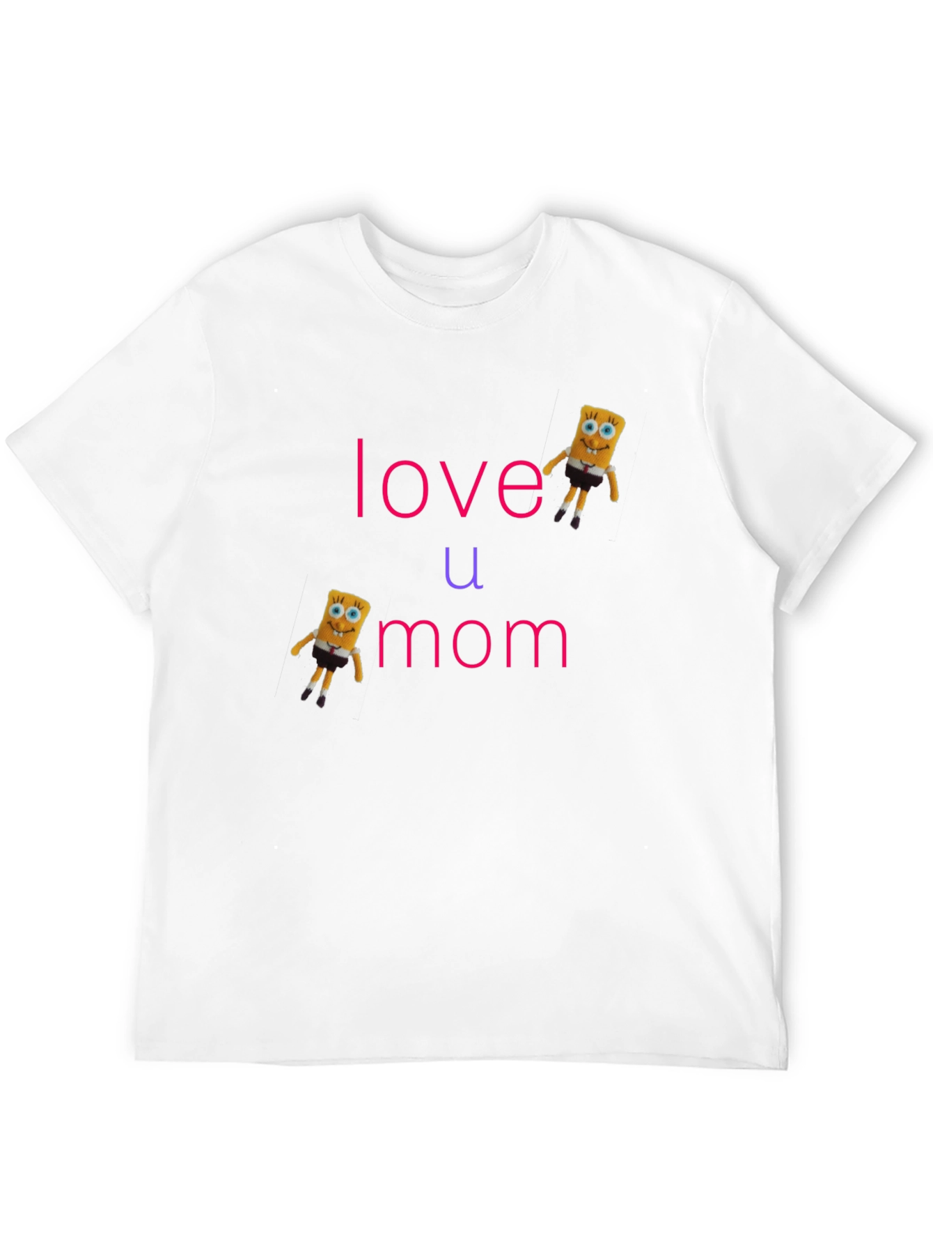 Love You Mom T-Shirt - Spongebob Edition