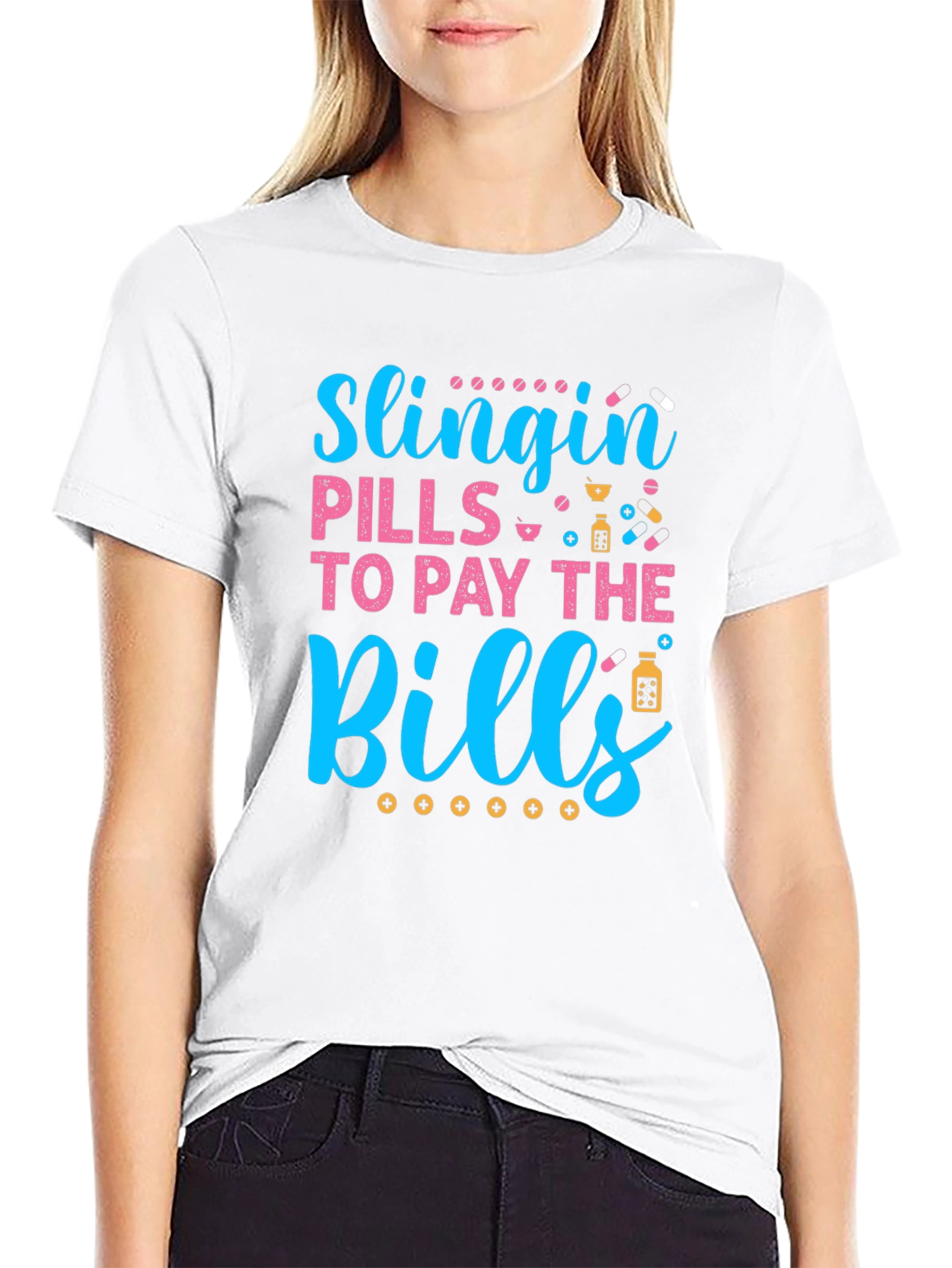 Slingin Pills T-Shirt - Pharmacy Humor