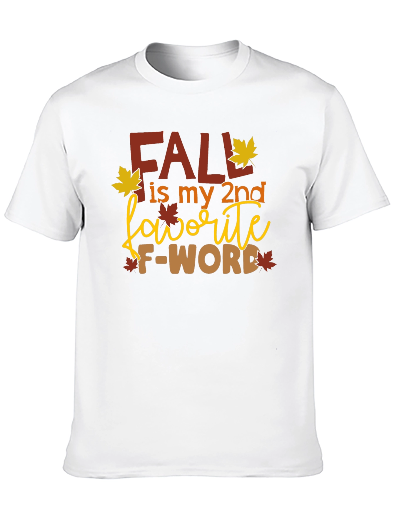 Fall My 2nd Favorite F-Word Graphic Tee
