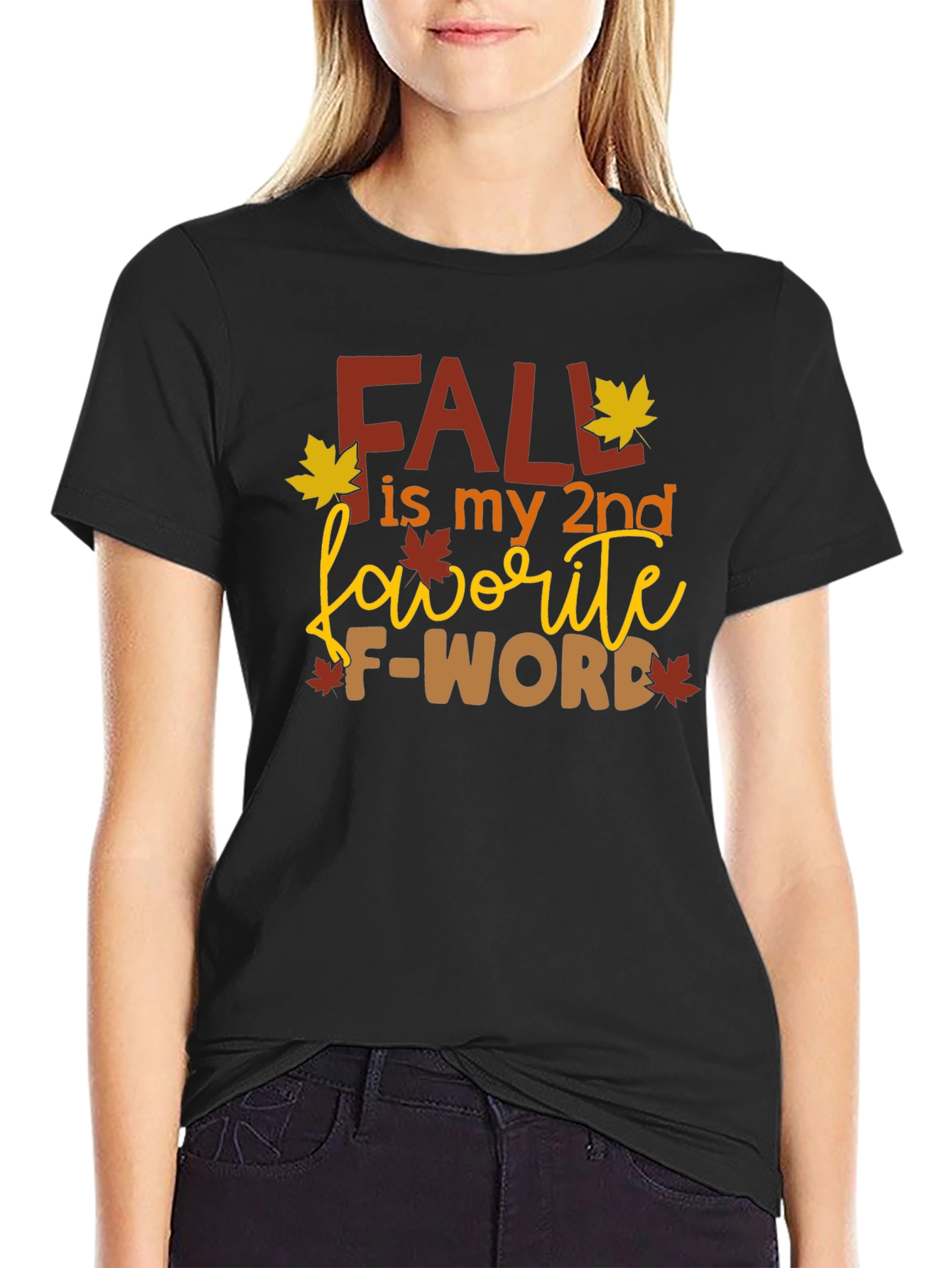 Fall My 2nd Favorite F-Word Graphic Tee